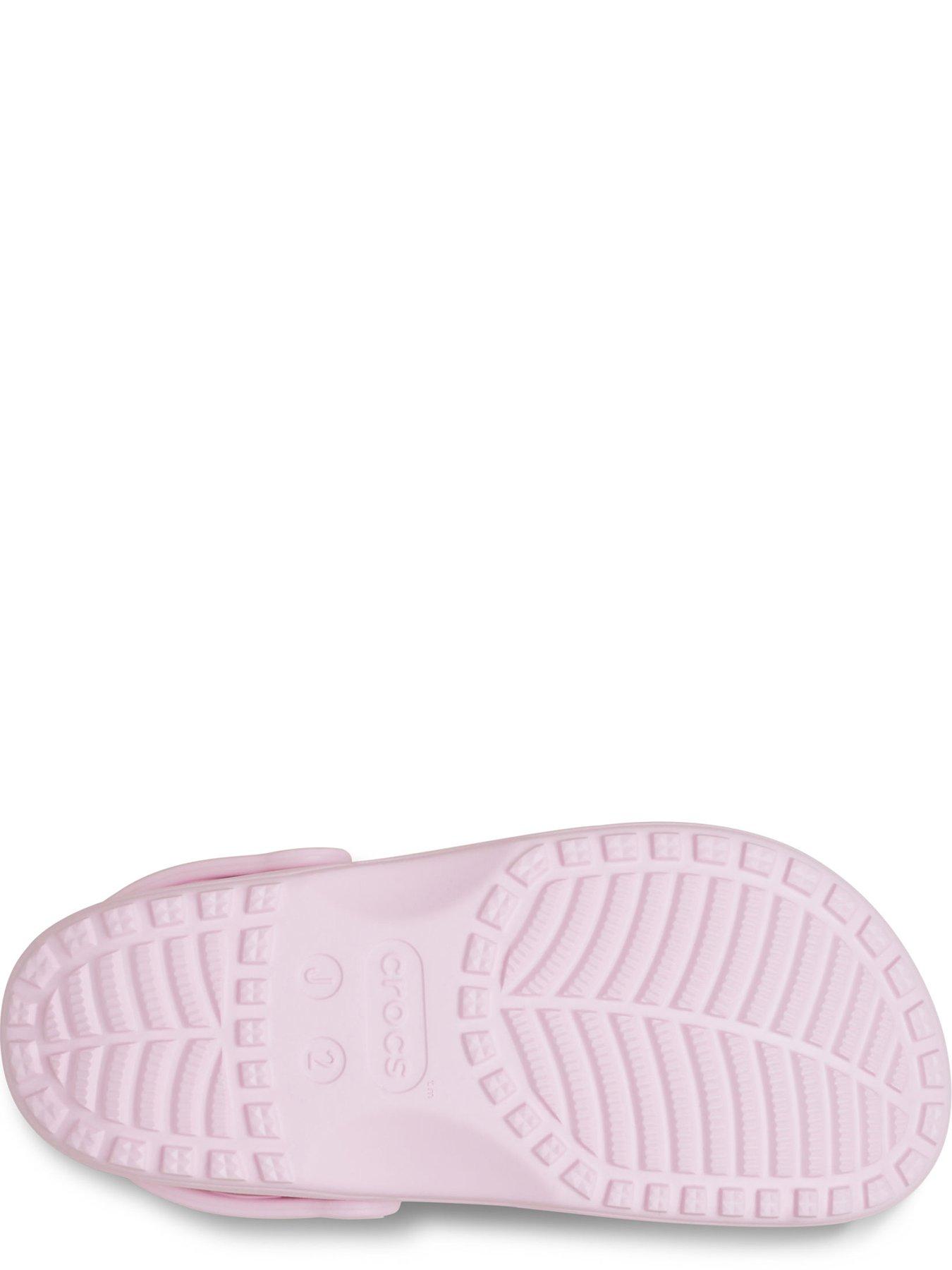 Image 5 of 6 of Crocs Classic Floral Cut Out Clog K - Pink