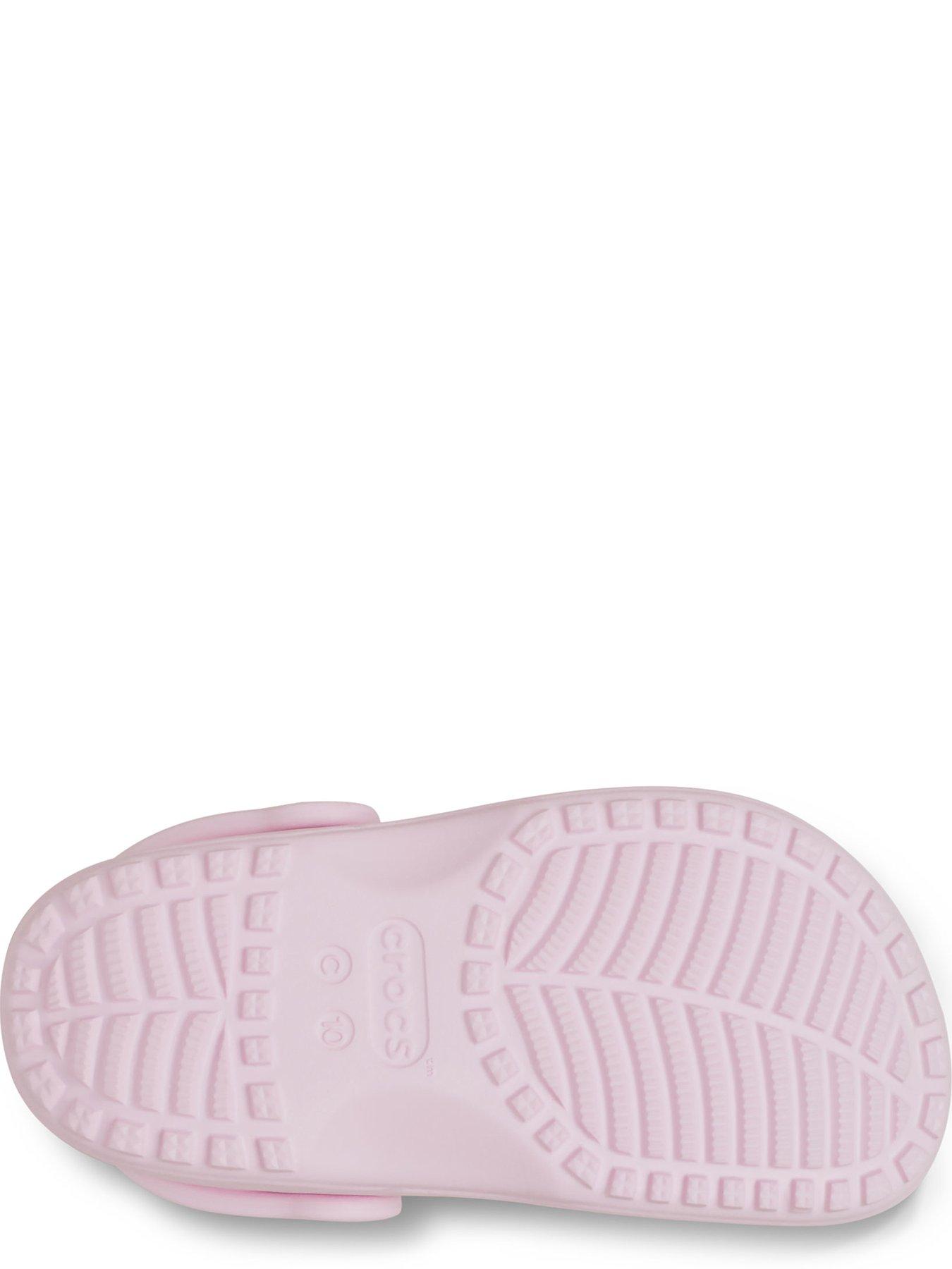 Image 5 of 6 of Crocs Toddler Classic Floral Cut-out Clog - Pink