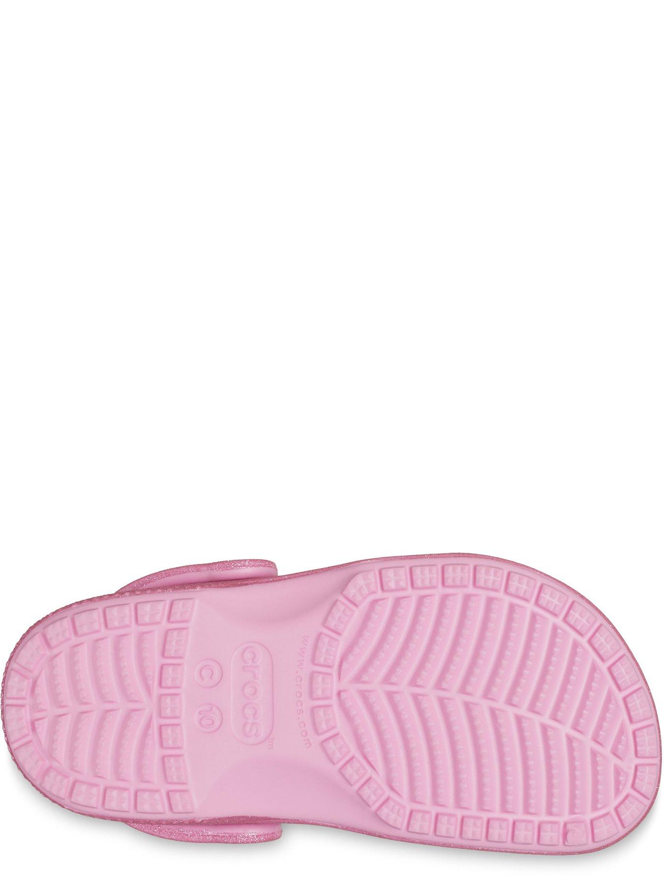 Image 5 of 6 of Crocs Classic Glitter Clog T - Pink