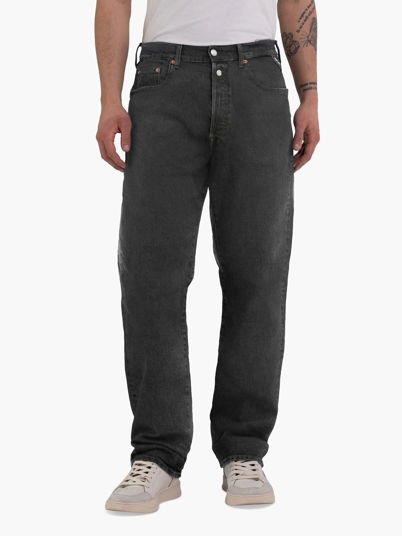 Replay M9Z1 Loose Fit Jeans- Black