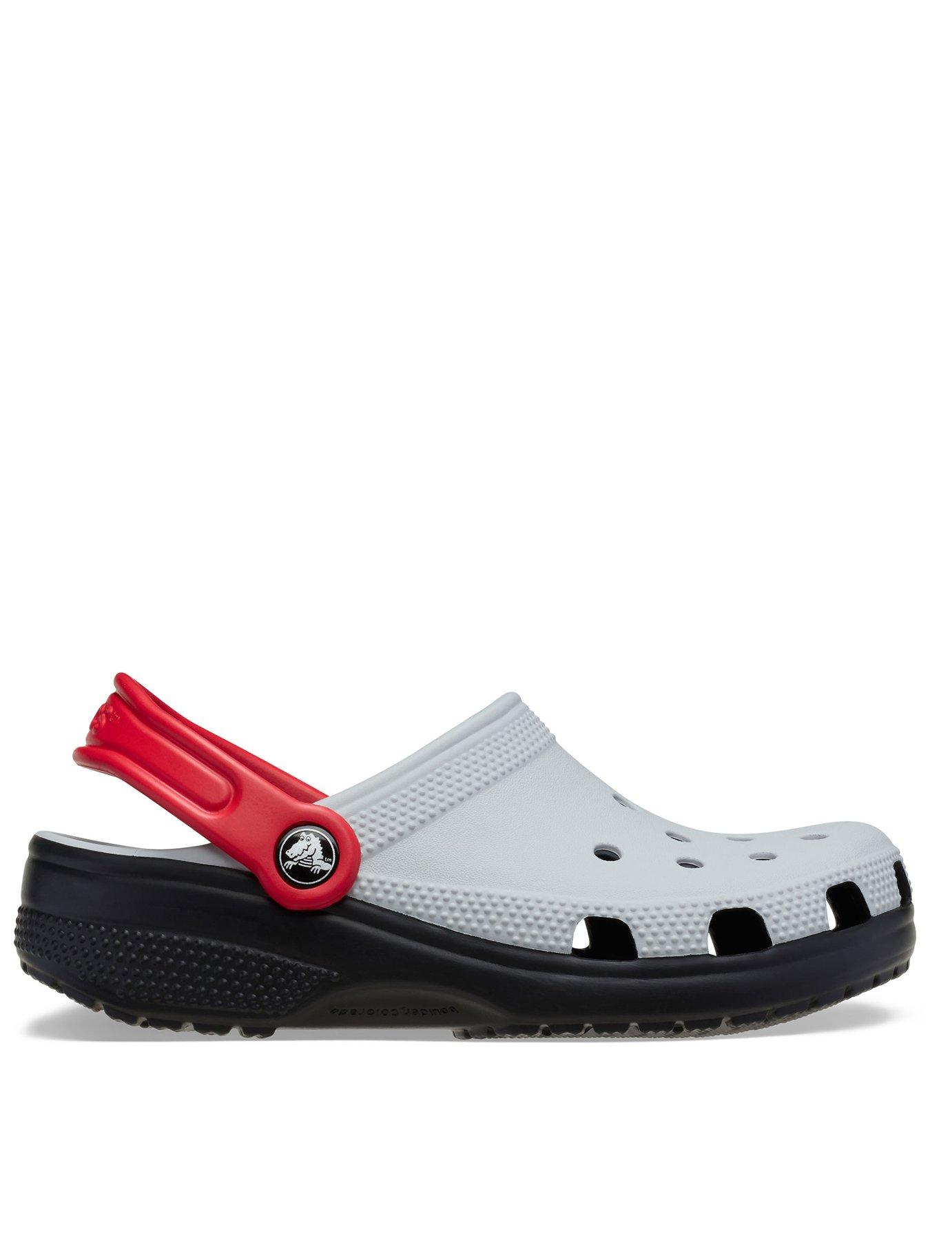 Image 1 of 6 of Crocs Classic Retro Sport Clog T - Grey