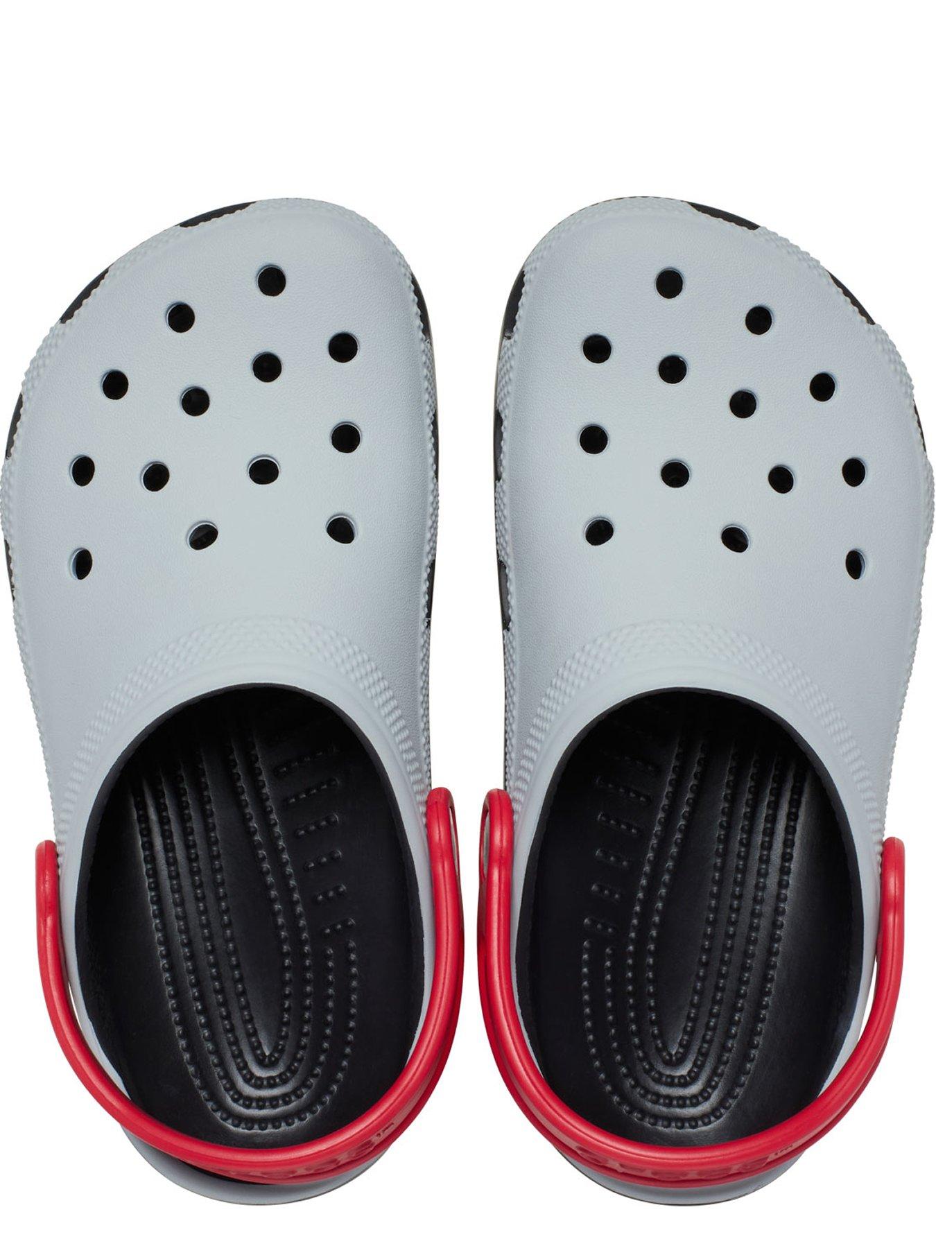 Image 4 of 6 of Crocs Classic Retro Sport Clog T - Grey