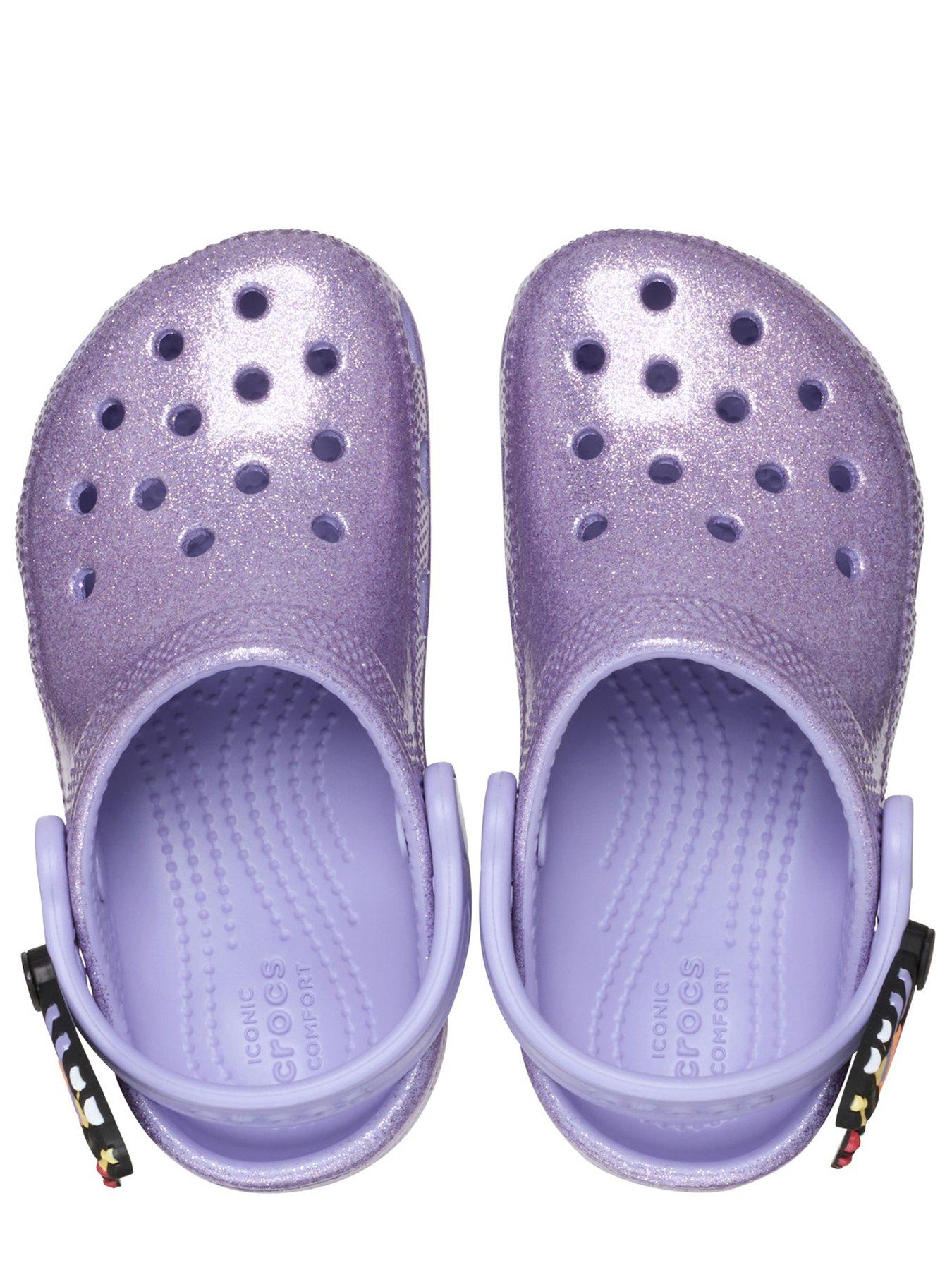 Image 4 of 6 of Crocs Classic Iam Butterfly Clog T - Purple