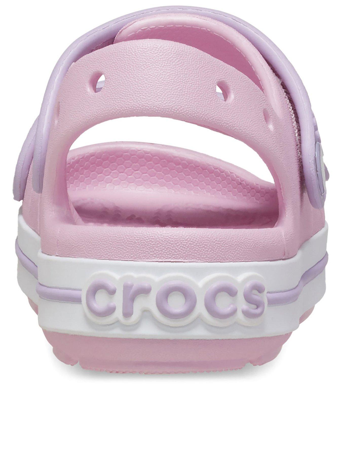 Image 3 of 6 of Crocs Kids Crocband Cruiser Sandal - Ballerina/lavender