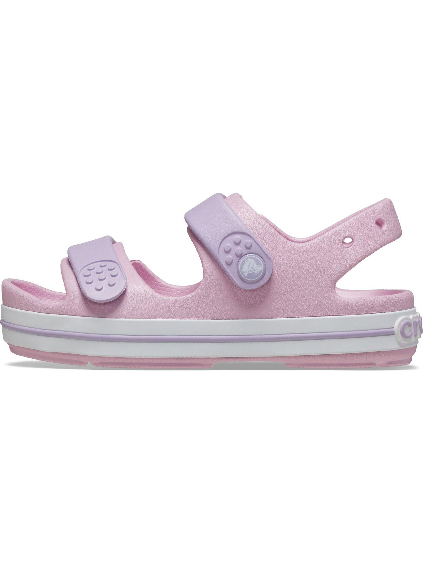 Image 6 of 6 of Crocs Kids Crocband Cruiser Sandal - Ballerina/lavender