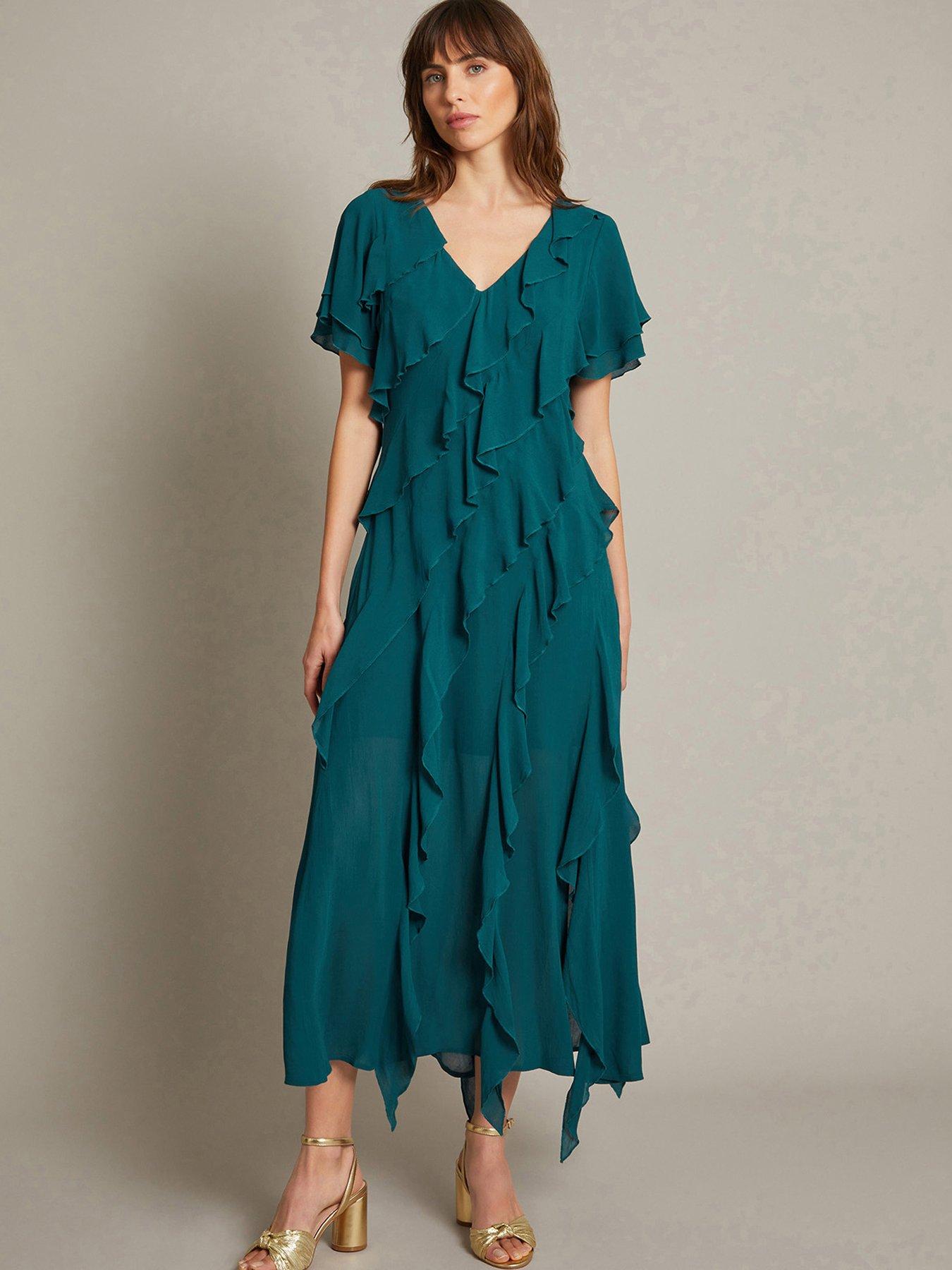 monsoon-renata-frill-dress-teal