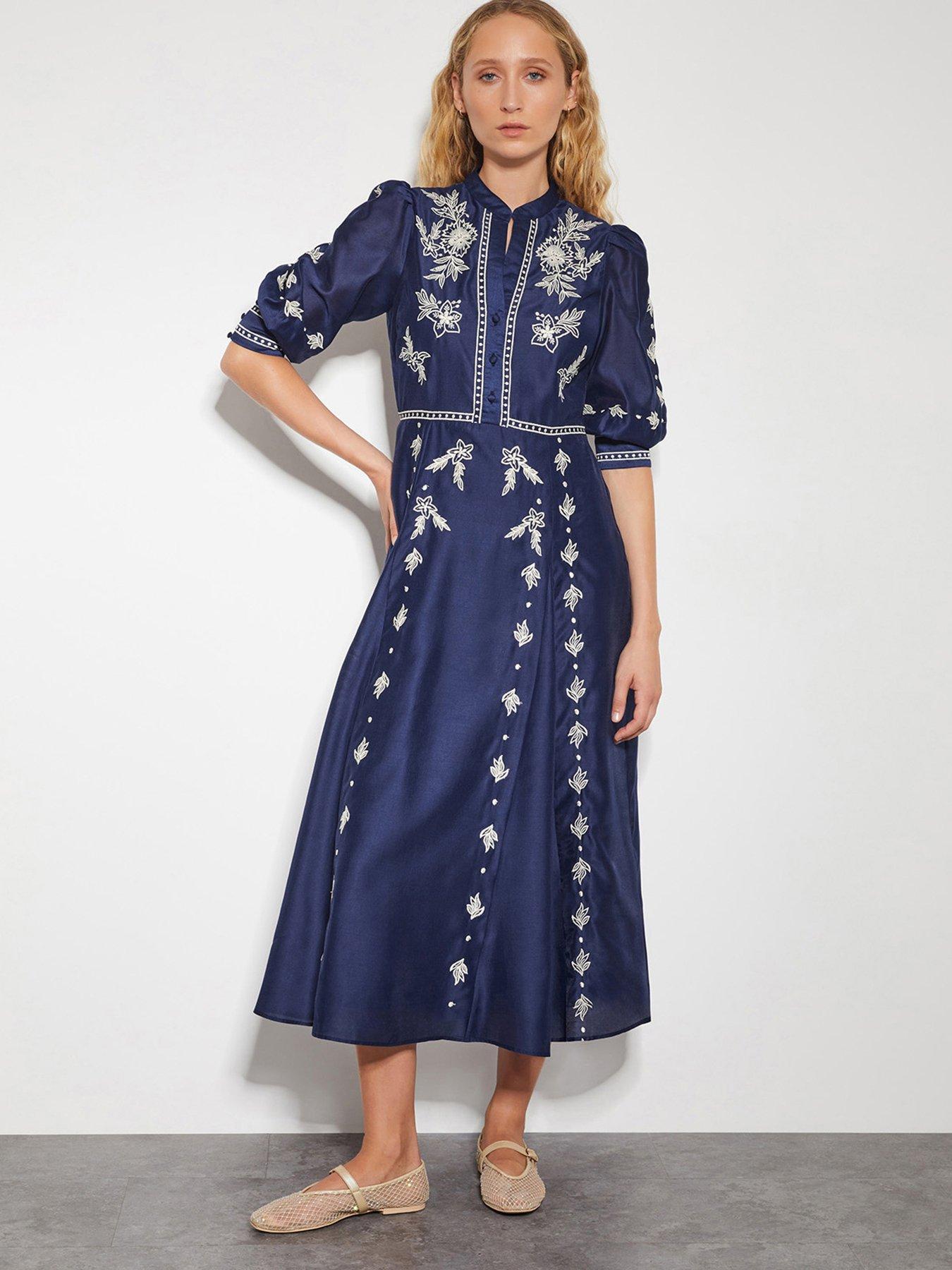 monsoon-nadia-shirt-dress-navy