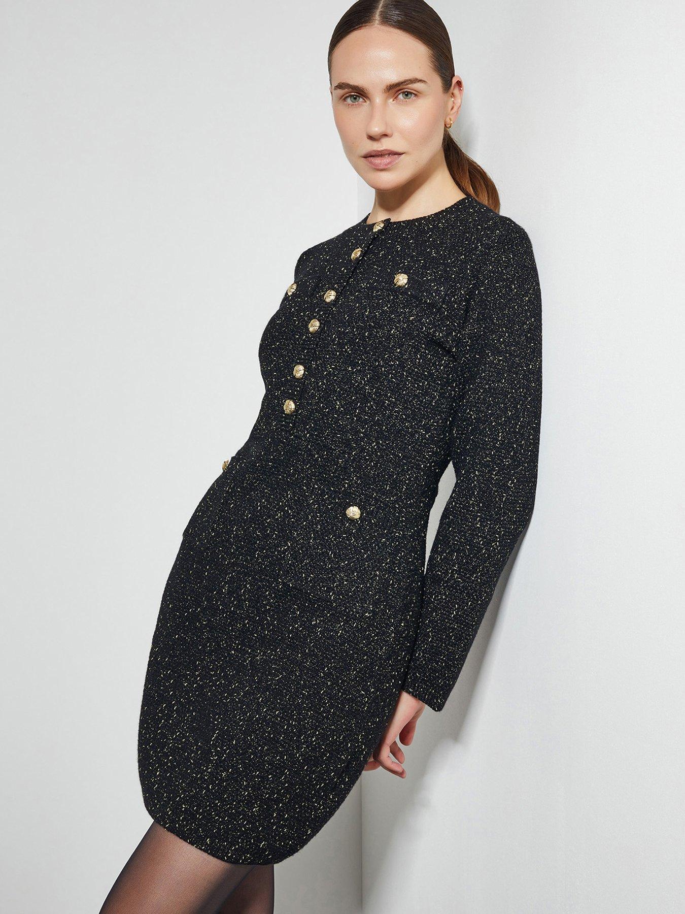 Image 5 of 5 of Monsoon Sashia Smart Dress - Black