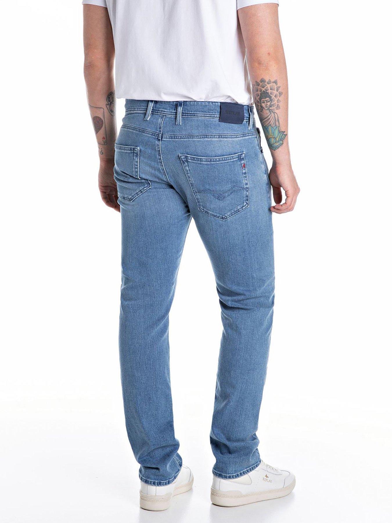 replay-grover-touch-slim-straight-fit-jeans--bluestillFront