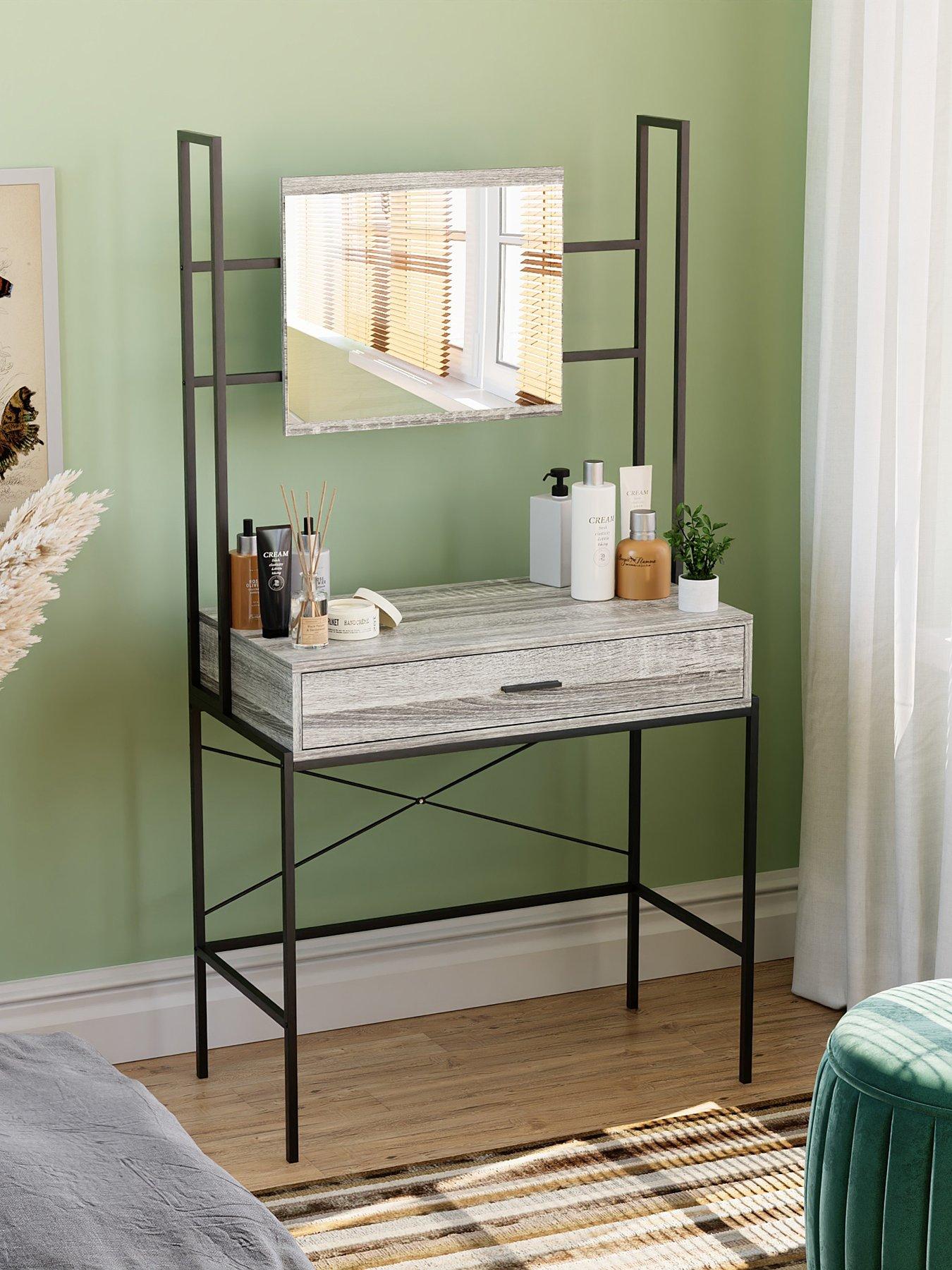 Image 1 of 6 of Vida Designs Brooklyn 1 Drawer Dressing Table