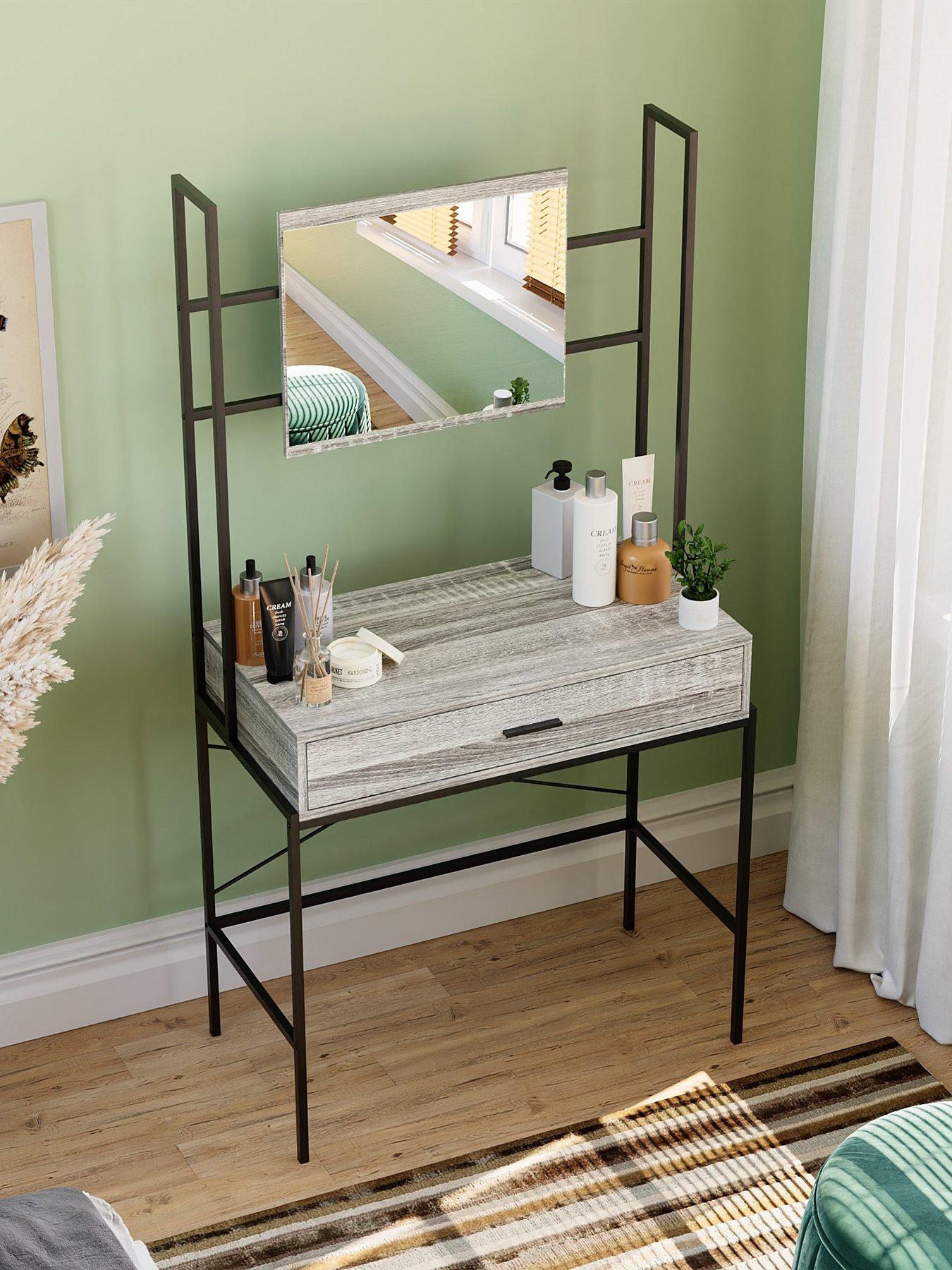 Image 5 of 6 of Vida Designs Brooklyn 1 Drawer Dressing Table