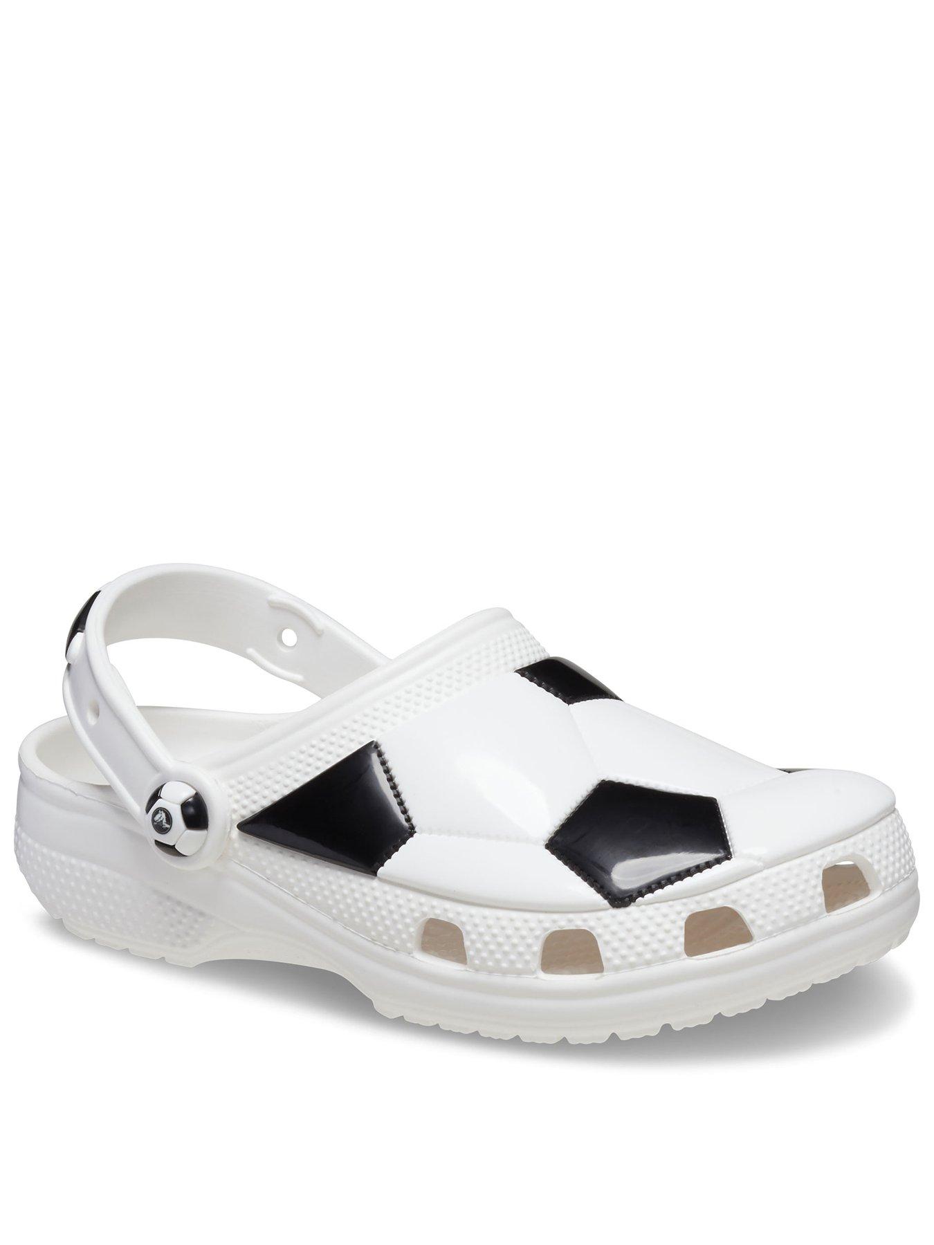 Image 1 of 6 of Crocs Classic Soccer Ball Clog K - White