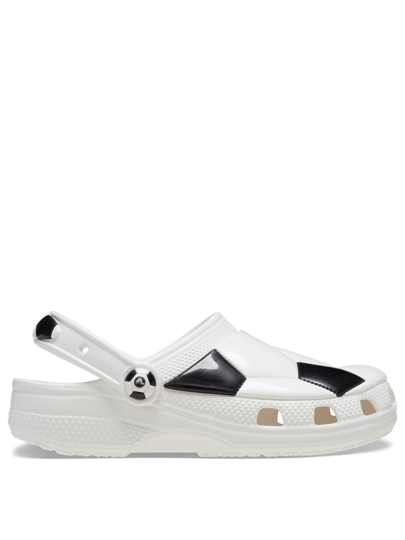 Image 2 of 6 of Crocs Classic Soccer Ball Clog K - White