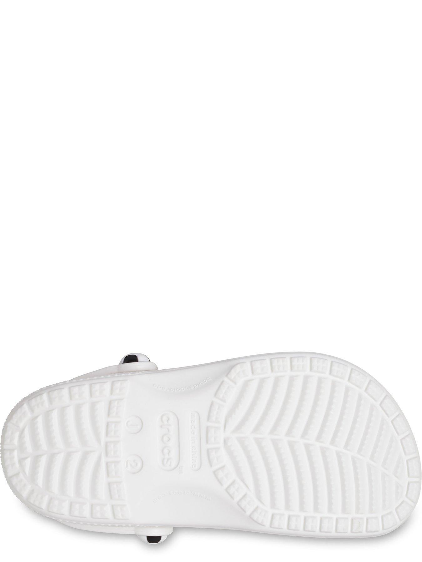 Image 5 of 6 of Crocs Classic Soccer Ball Clog K - White