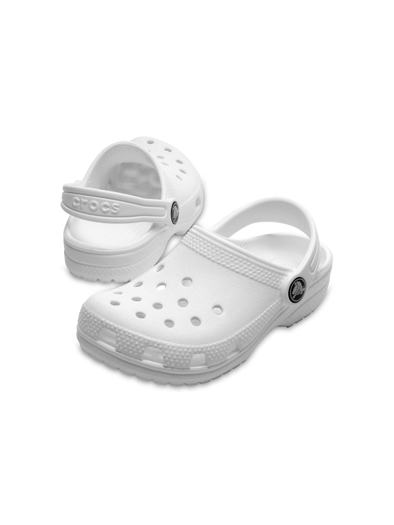Image 4 of 4 of Crocs Classic Clog K - White