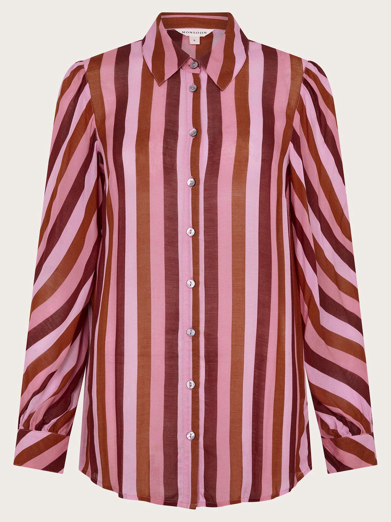 monsoon-sola-stripe-blouse-pinkback
