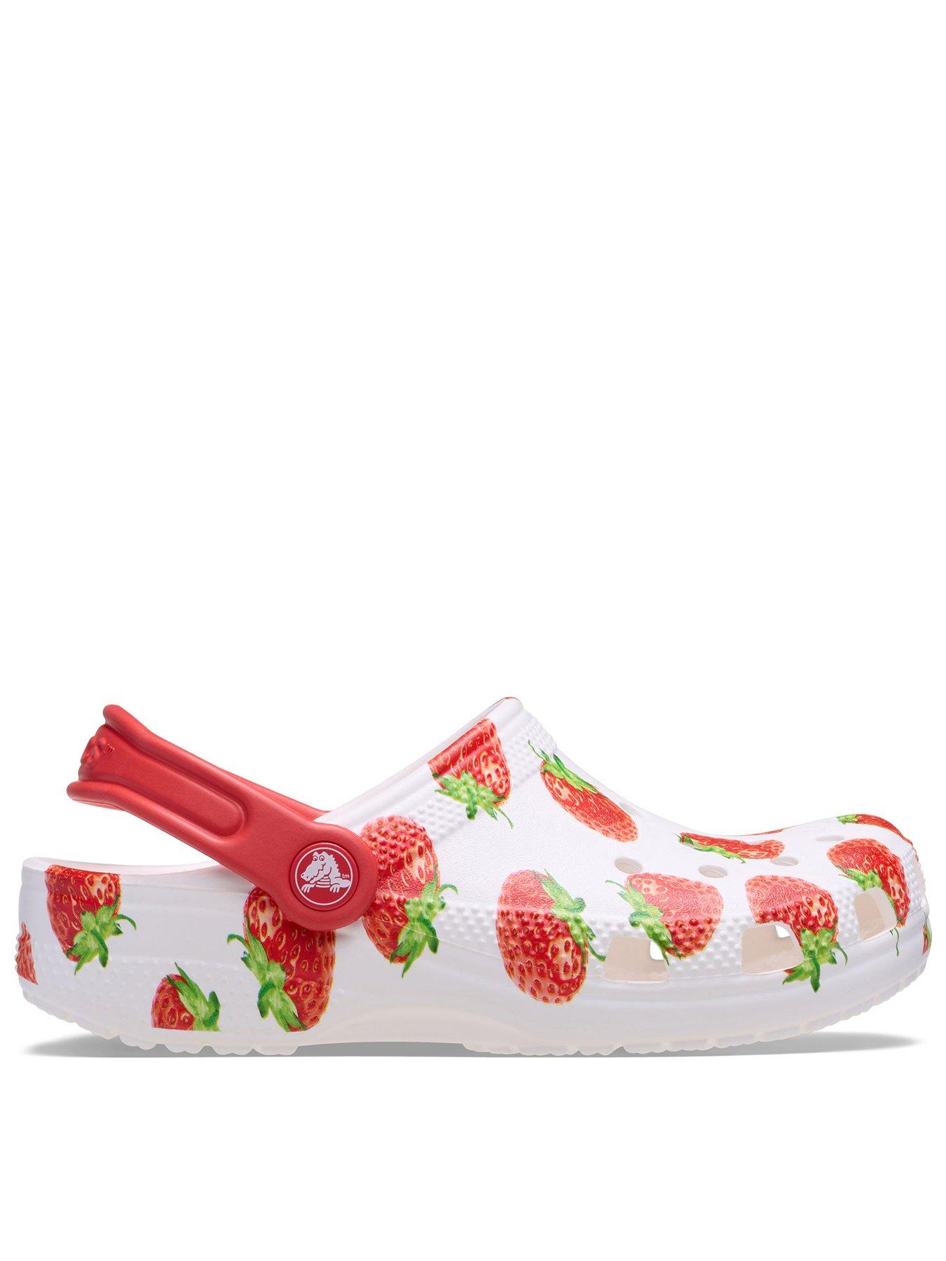Image of Crocs Classic Fresh Fruits Clog T - White