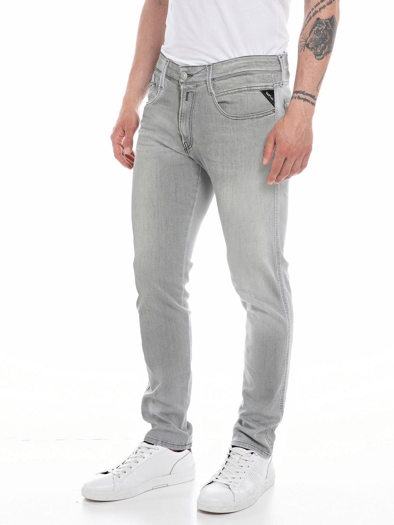 undefined Anbass Slim Fit Jeans - Light Grey