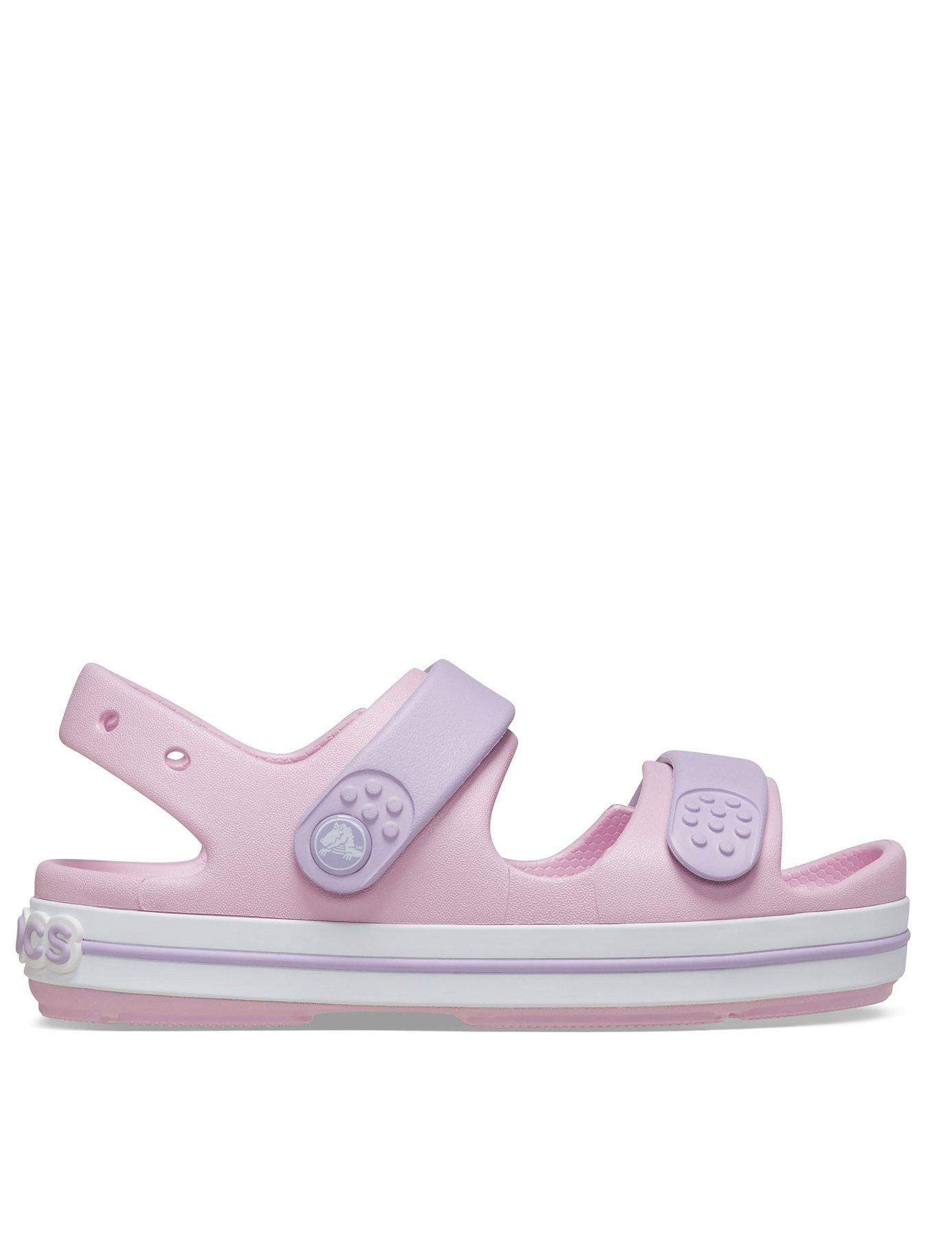 Crocs Toddler Crocband Cruiser Sandal - Ballerina/lavender