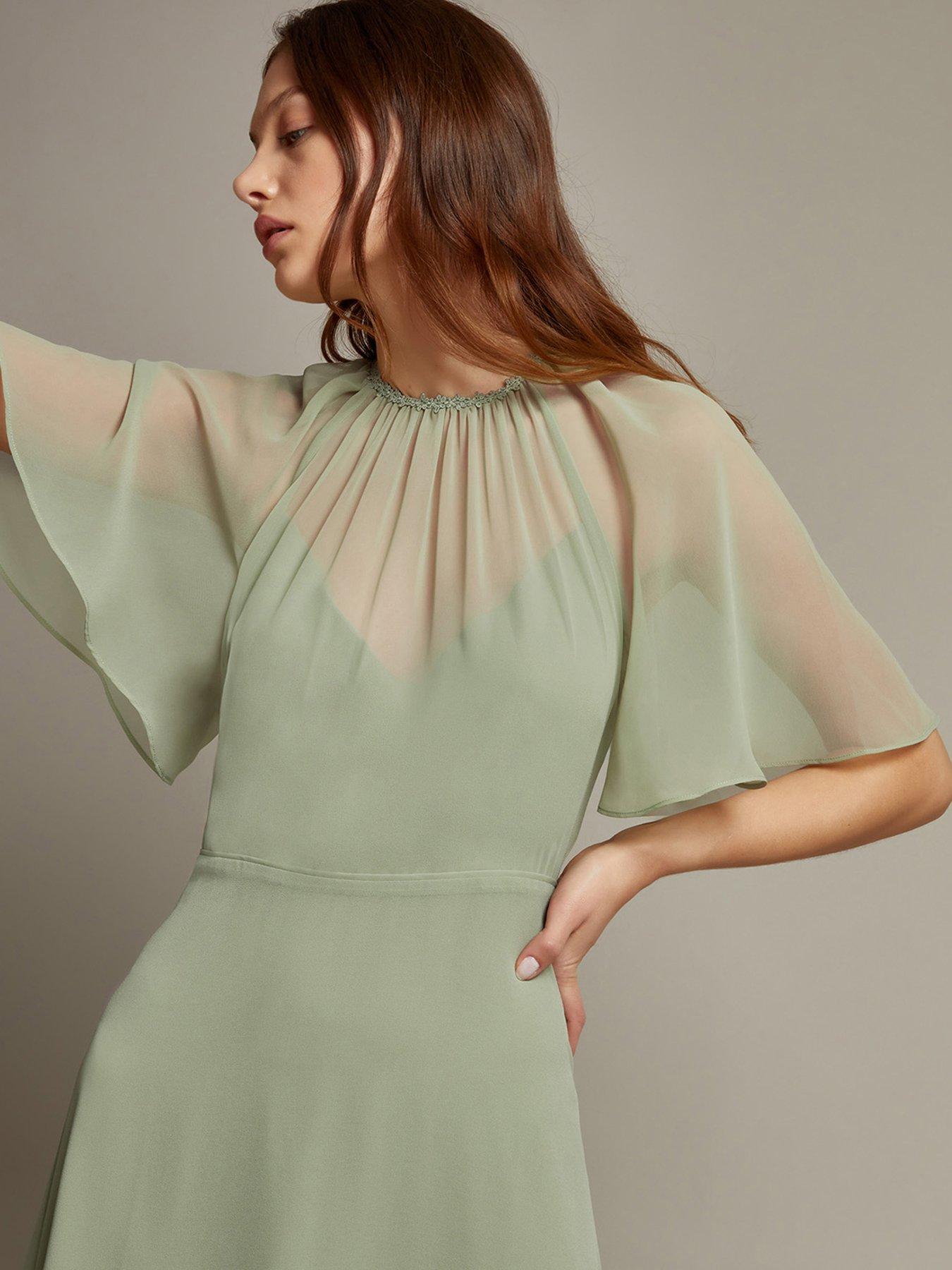 monsoon-mona-angle-sleeve-dress-sageoutfit