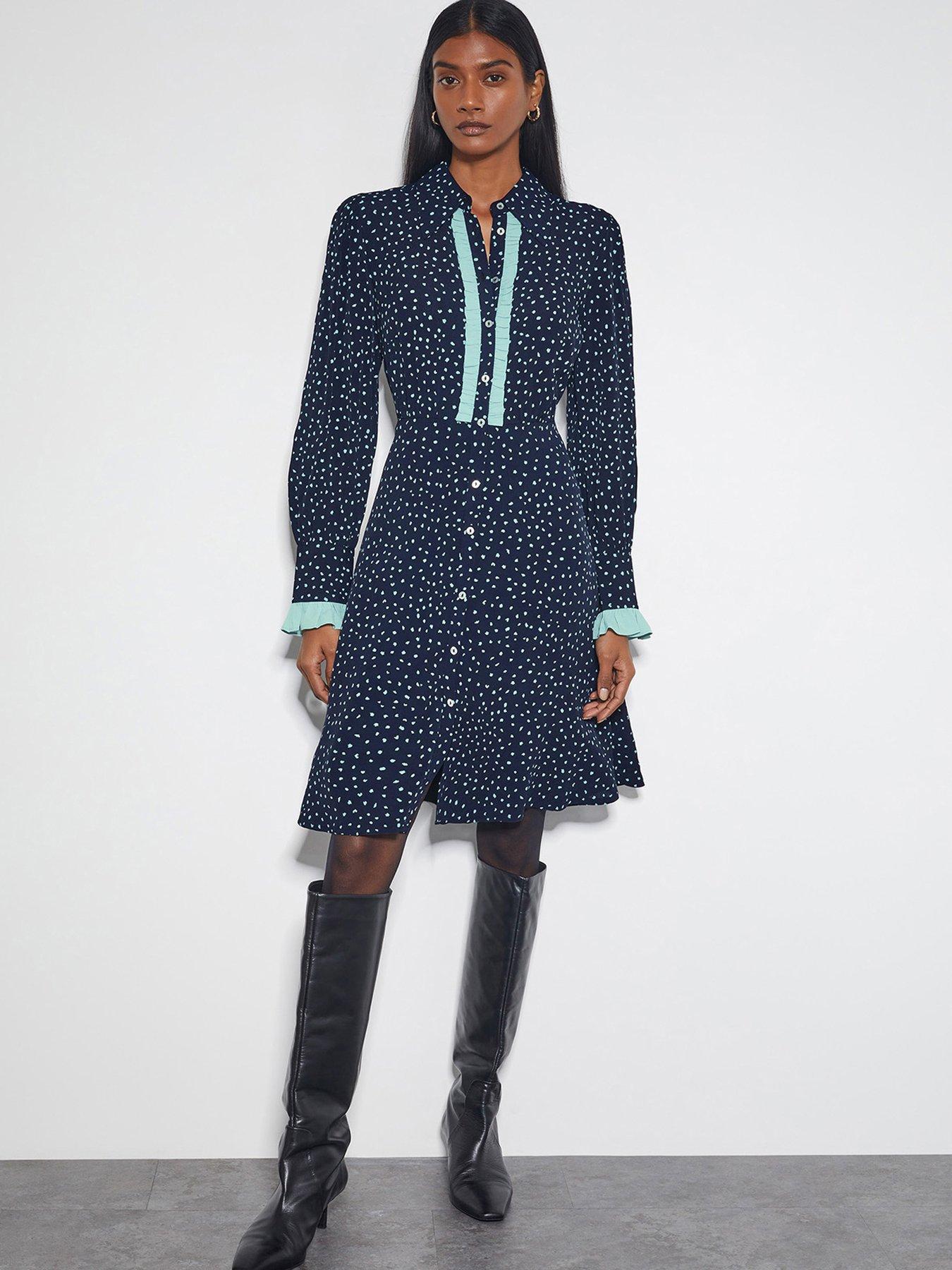 monsoon-novie-print-dress-navyfront