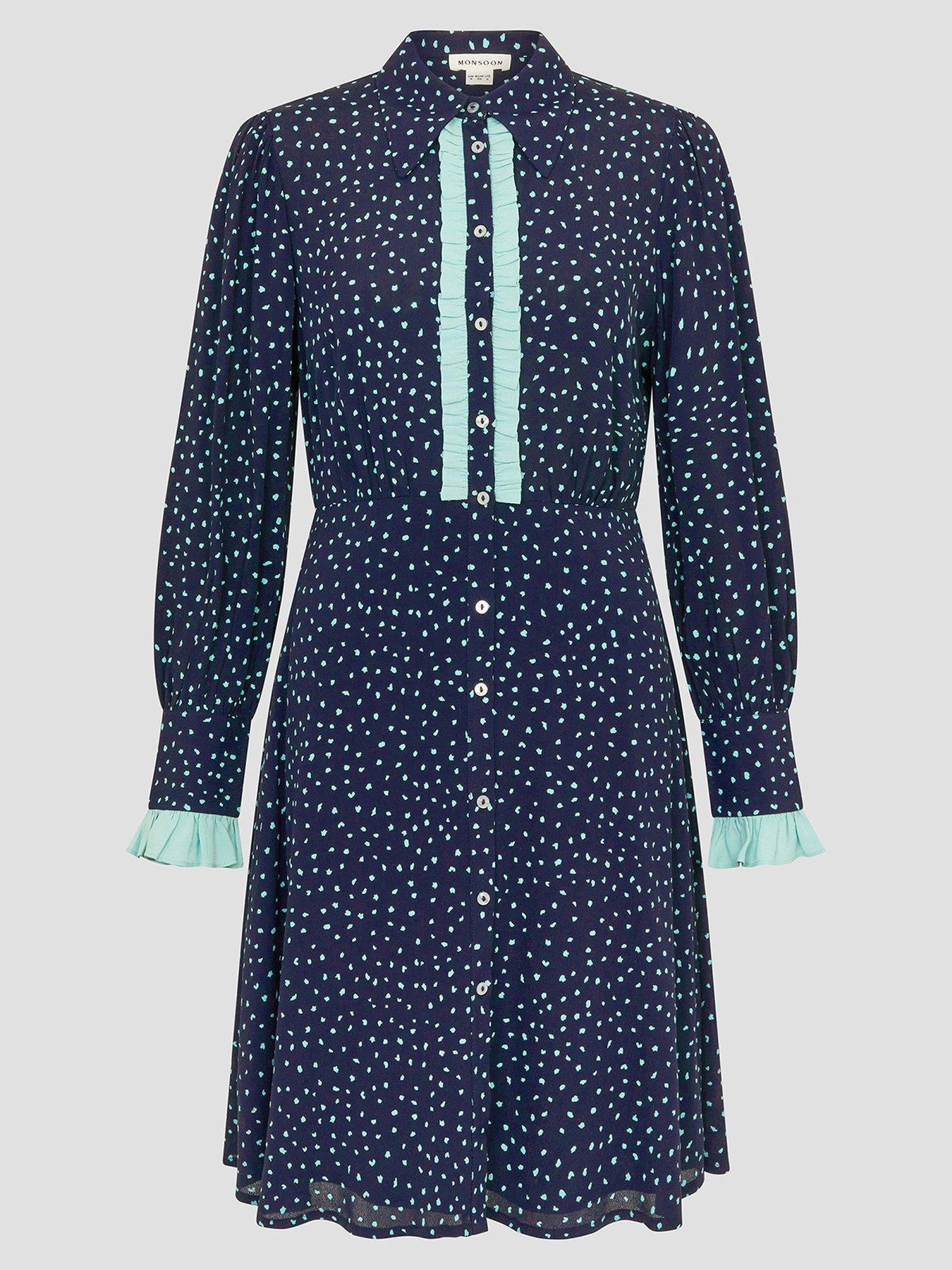 monsoon-novie-print-dress-navyback