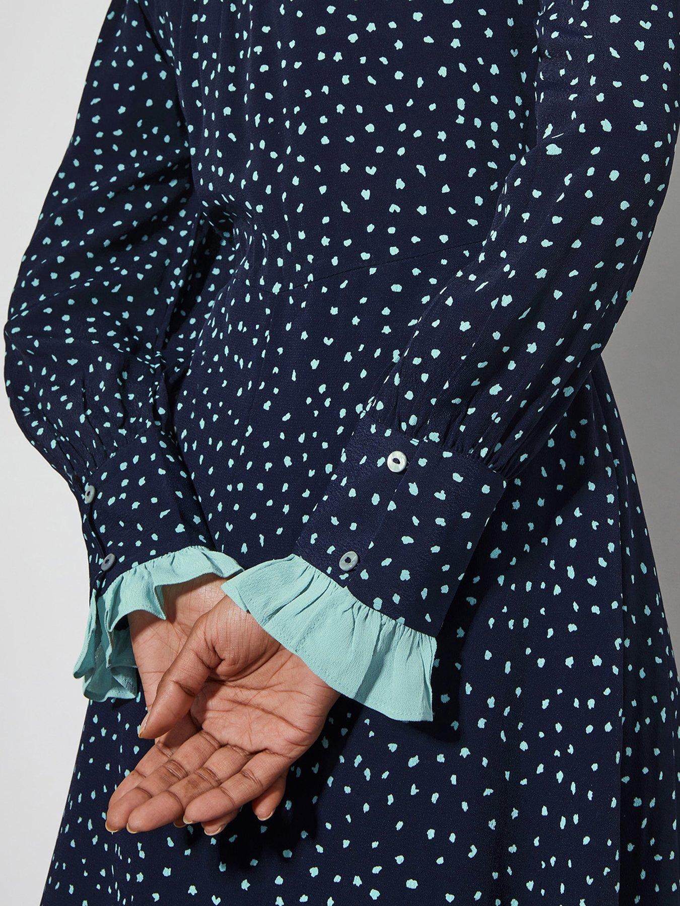 monsoon-novie-print-dress-navydetail