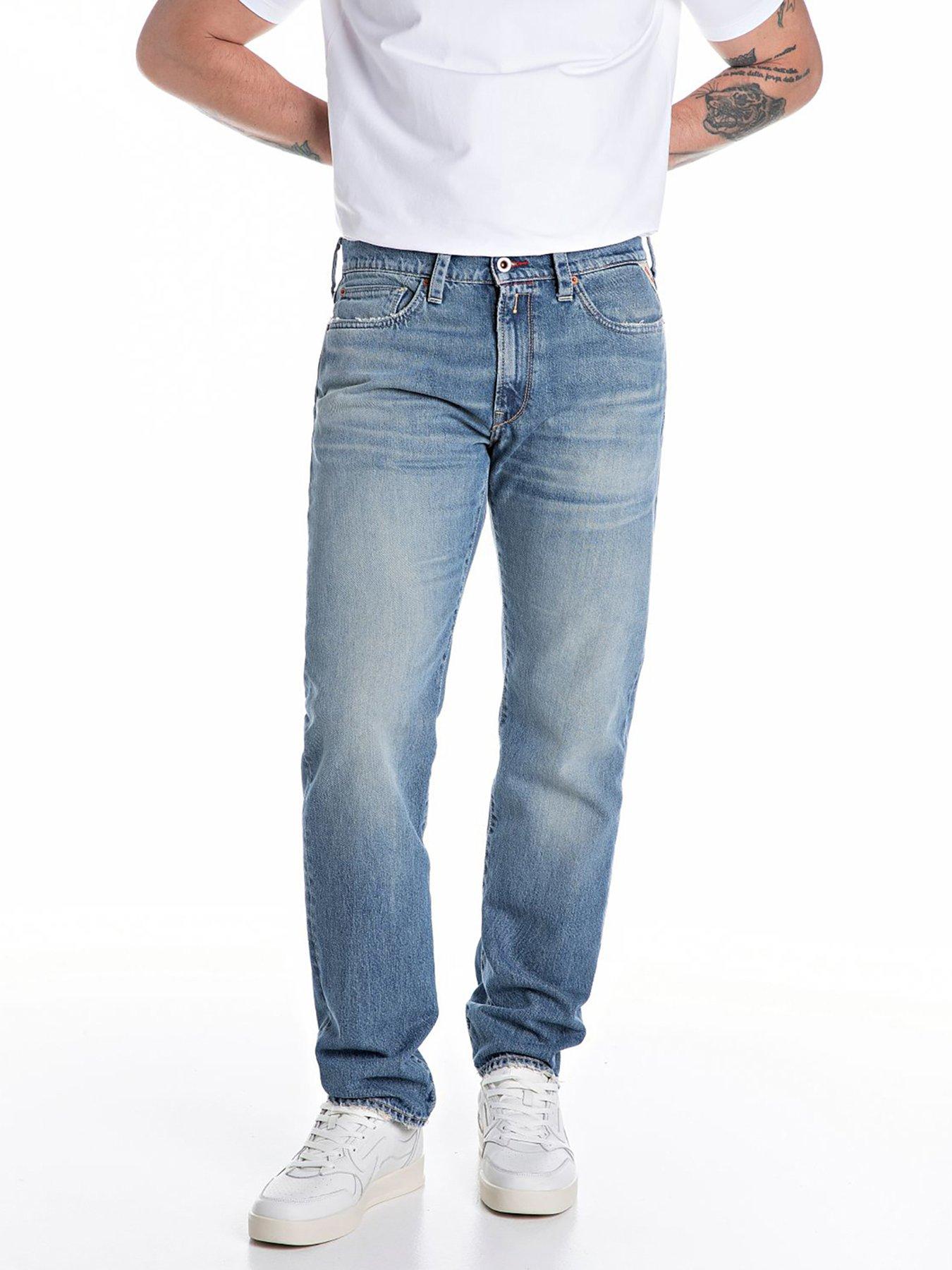 Replay Neaal Regular Fit Jeans - Blue