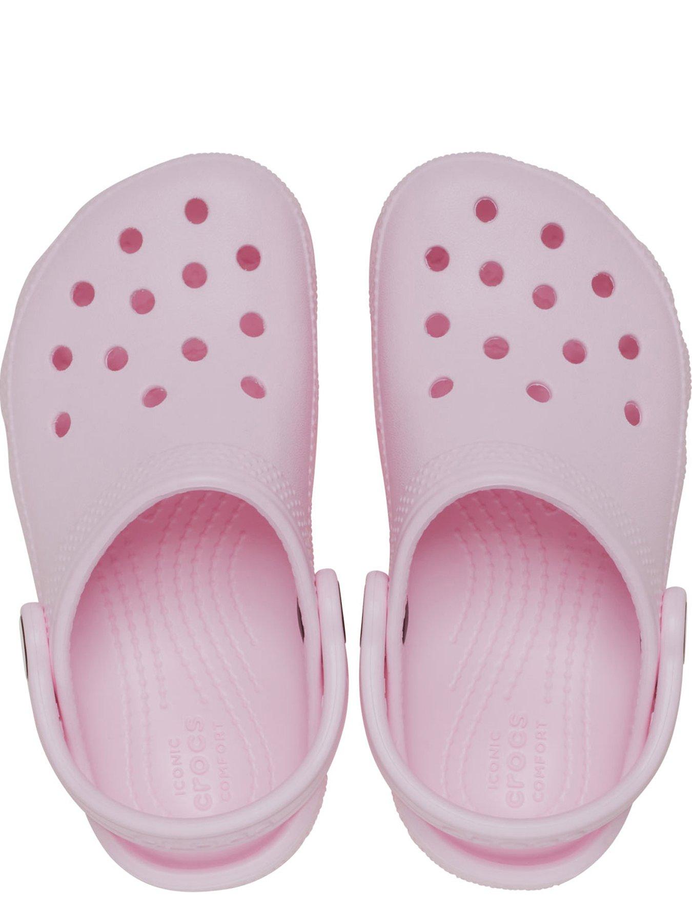 Image 4 of 6 of Crocs Toddler Classic Clog - Pink Milk