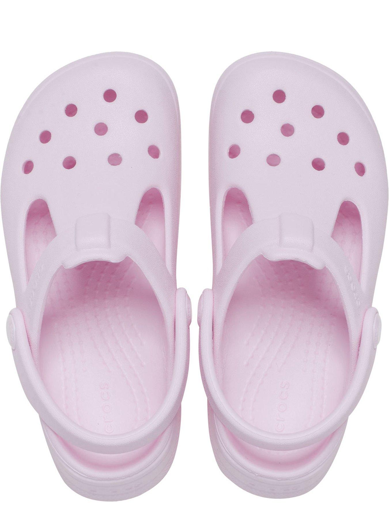 Image 4 of 6 of Crocs Toddler Classic Mary Jane Clog - Pink Milk