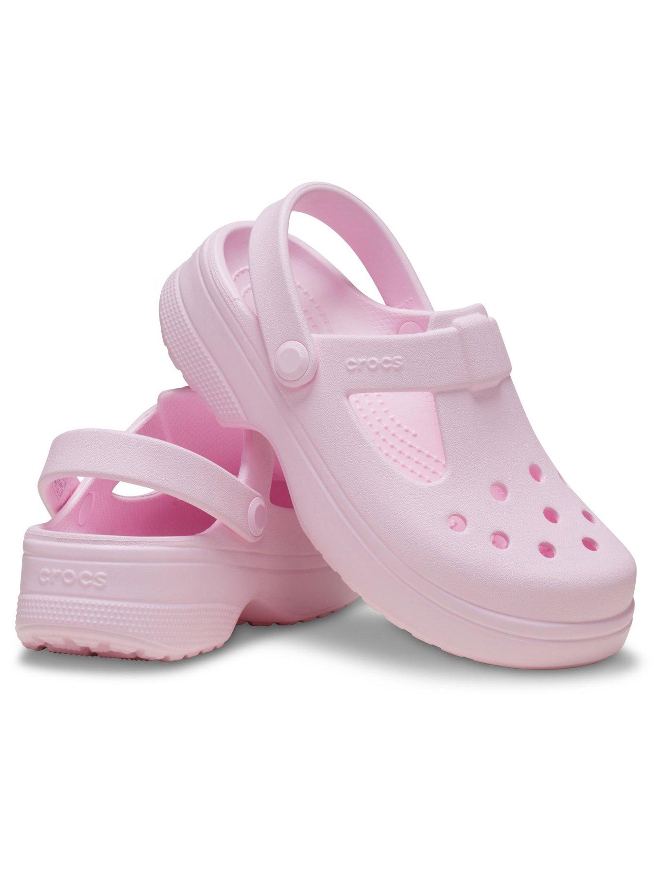Image 6 of 6 of Crocs Toddler Classic Mary Jane Clog - Pink Milk