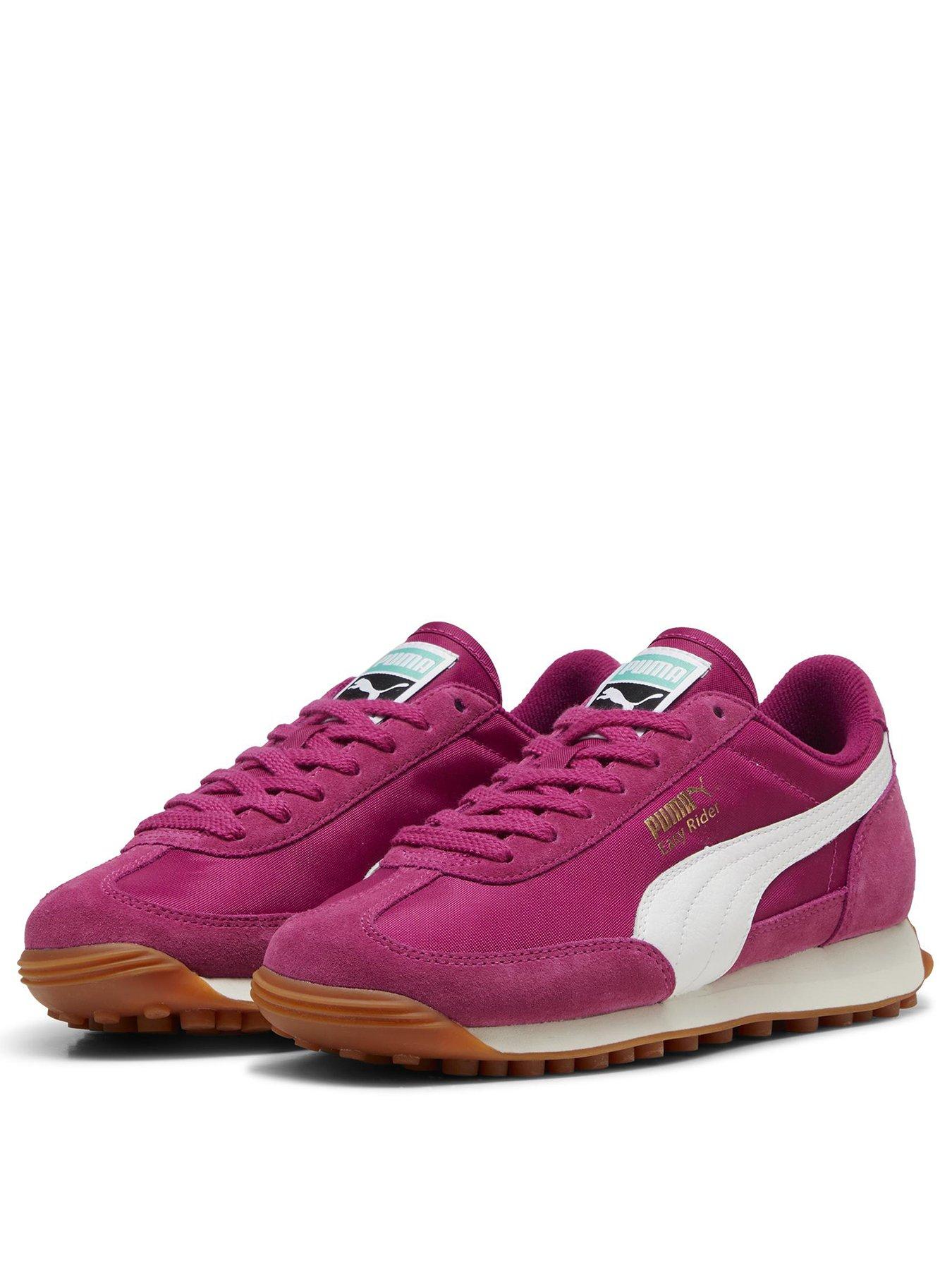 puma-womens-easy-rider-vintage-trainers-dark-pinkstillFront