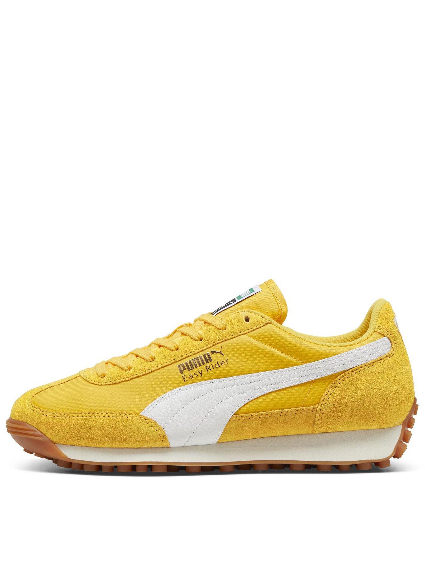 puma-womens-easy-rider-vintage-trainers-yellowfront