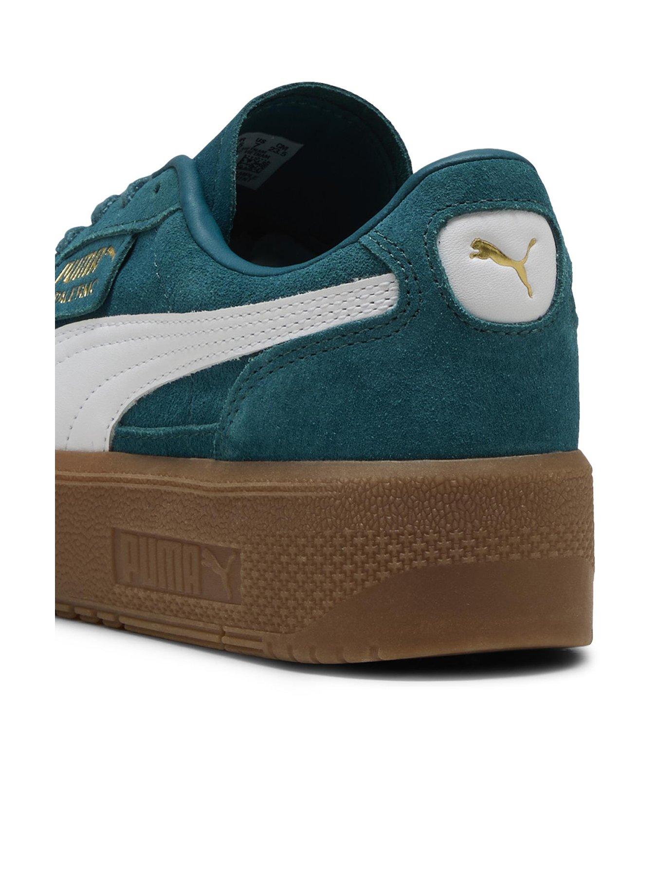 Image 3 of 7 of Puma Women's Palermo Elevata Trainers - Dark Green