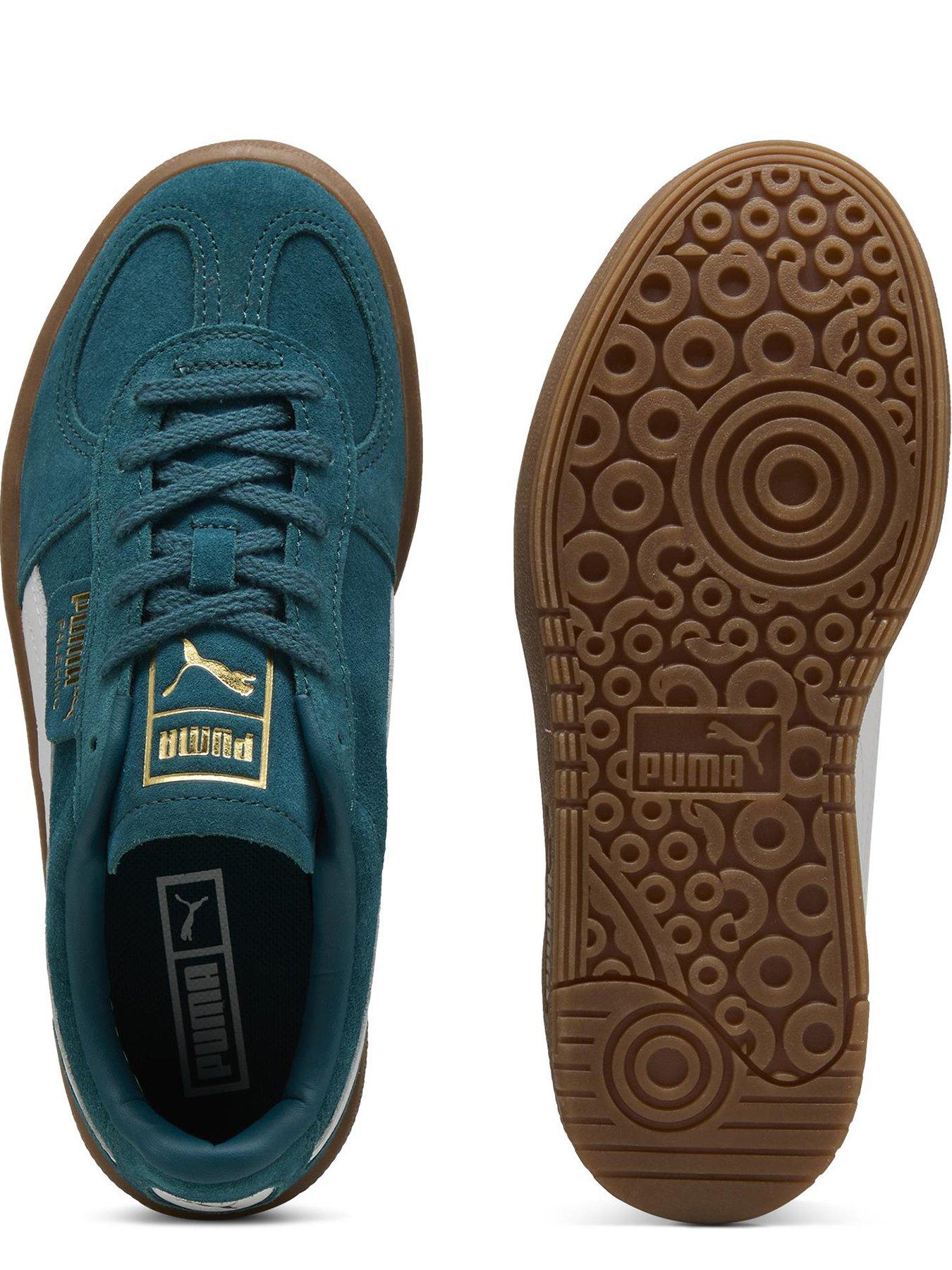 Image 5 of 7 of Puma Women's Palermo Elevata Trainers - Dark Green