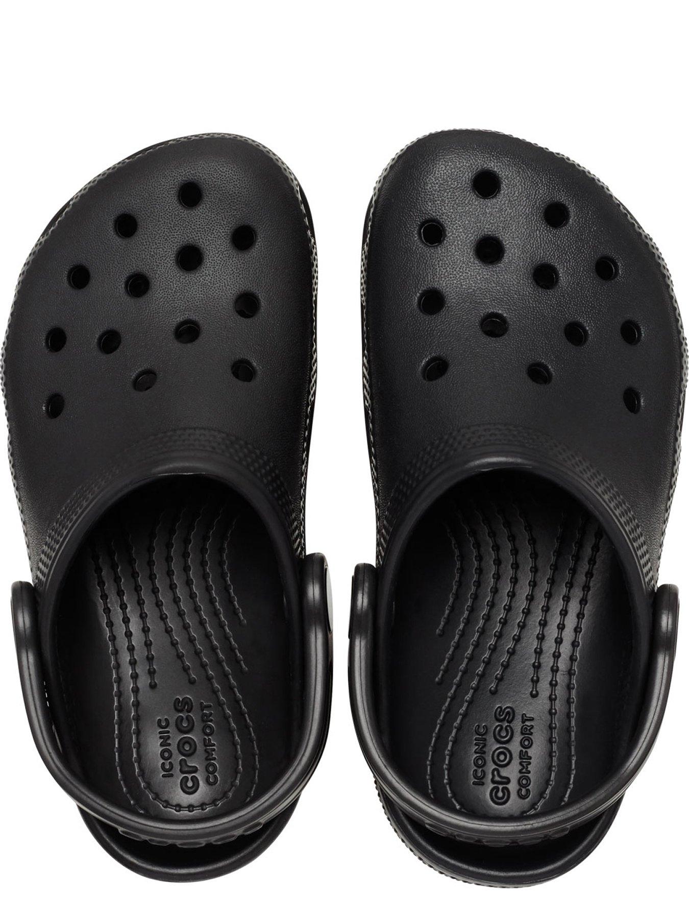 Image 4 of 6 of Crocs Toddler Classic Clog - Black