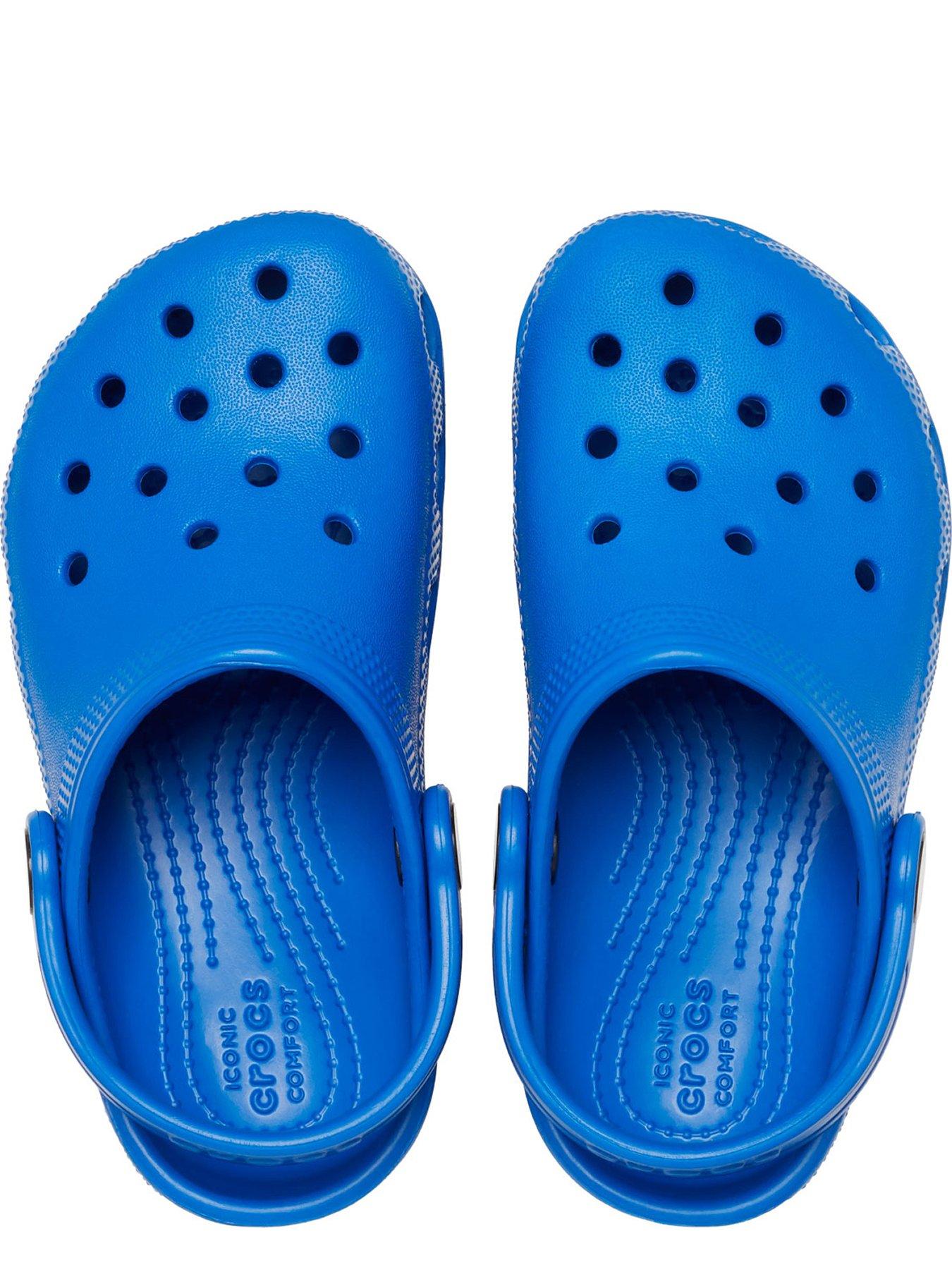 Image 4 of 6 of Crocs Toddler Classic Clog - Blue Bolt