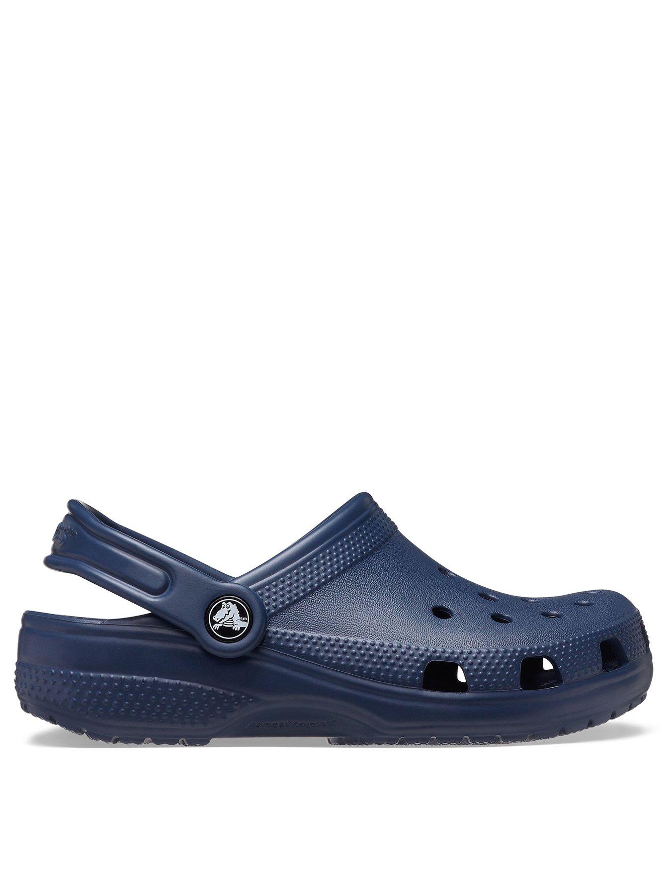 Image 1 of 6 of Crocs Toddler Classic Clog - Navy