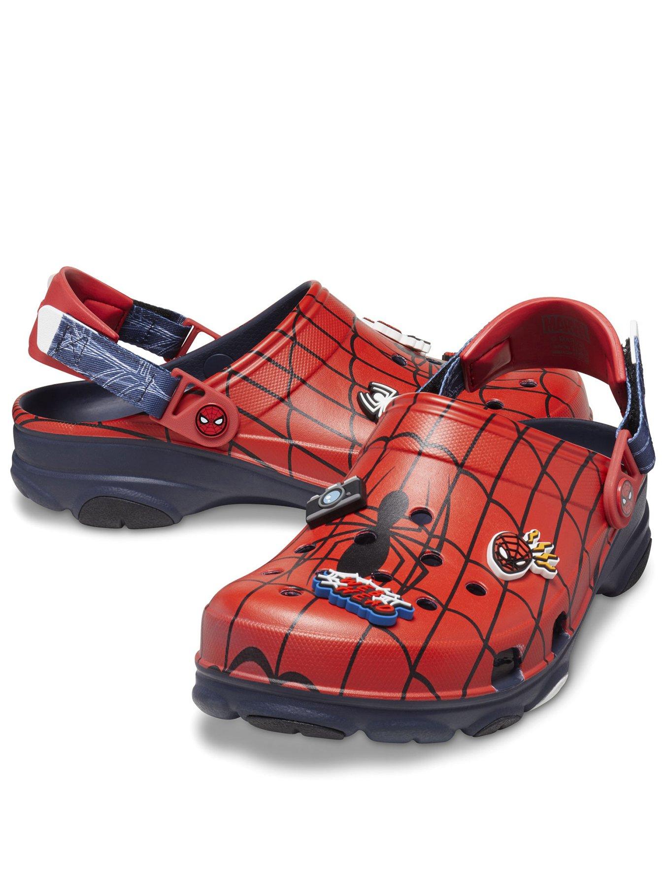 Crocs Kids Spiderman All Terrain Clog - Navy