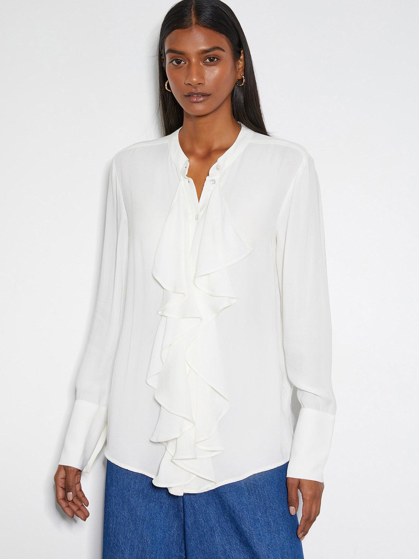 monsoon-bella-frill-blouse-creamfront