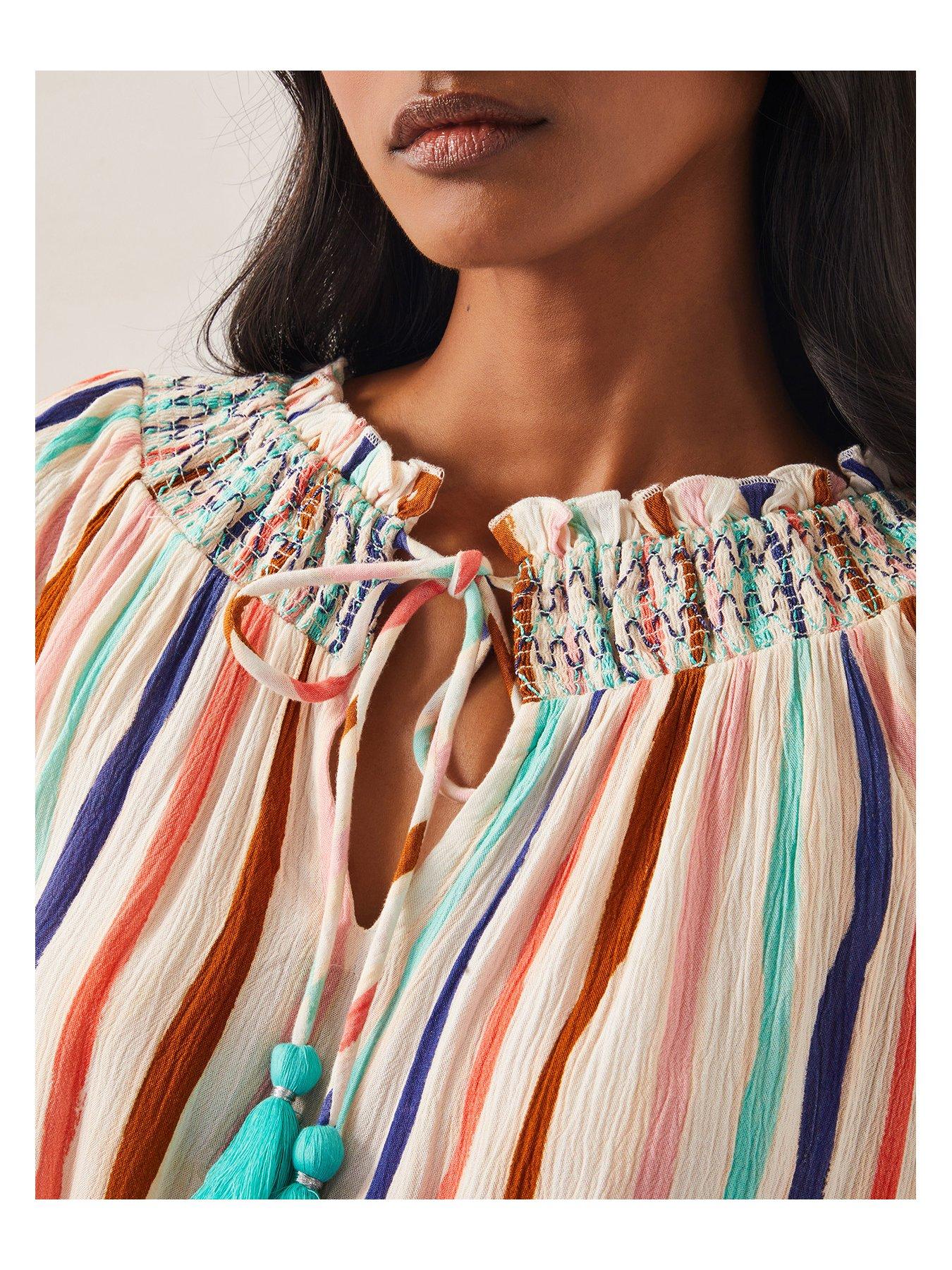 monsoon-sally-stripe-top-whitedetail
