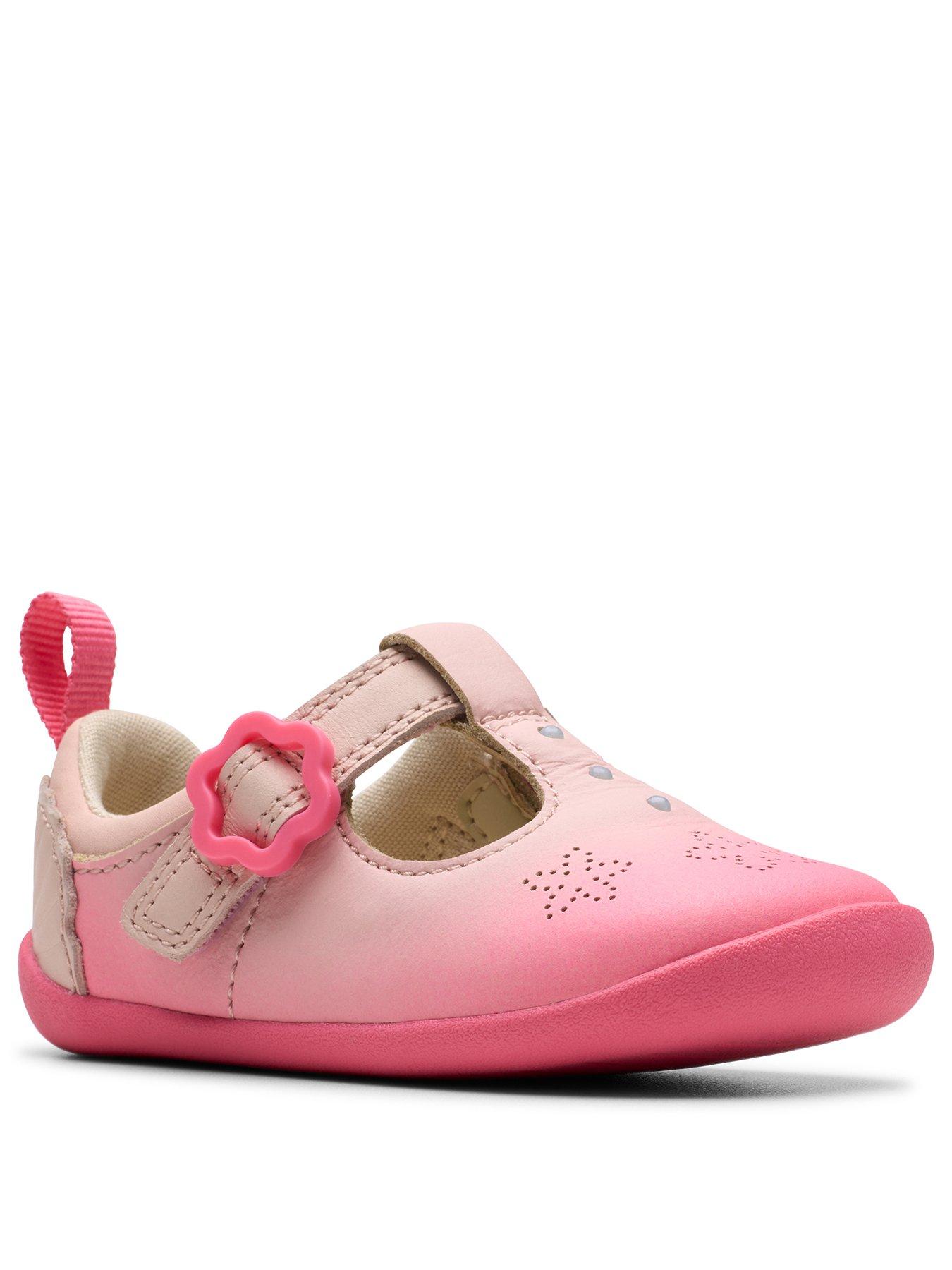 Image 2 of 7 of Clarks Roamer Shell Toddler Shoe - Pink