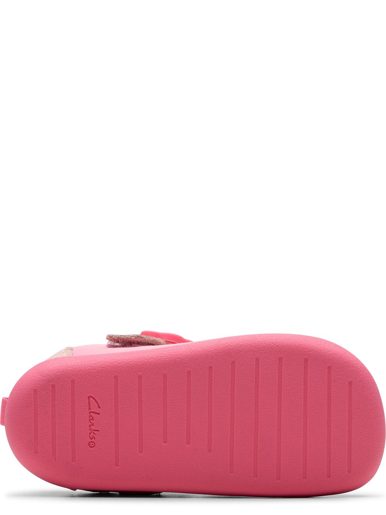Image 5 of 7 of Clarks Roamer Shell Toddler Shoe - Pink