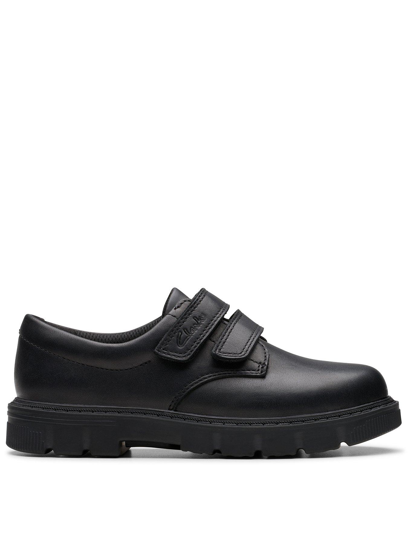 Clarks Lorcam Loop K - Black