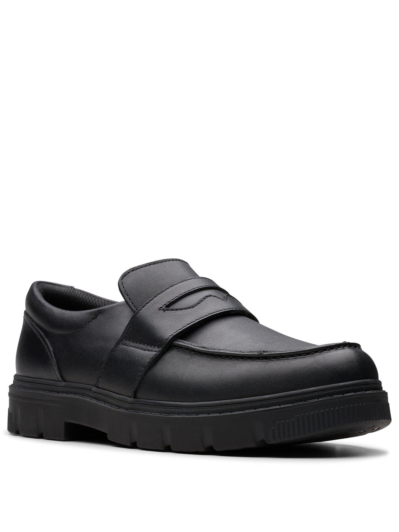 Image 2 of 7 of Clarks Lorcam Craft Youth Shoe - Black