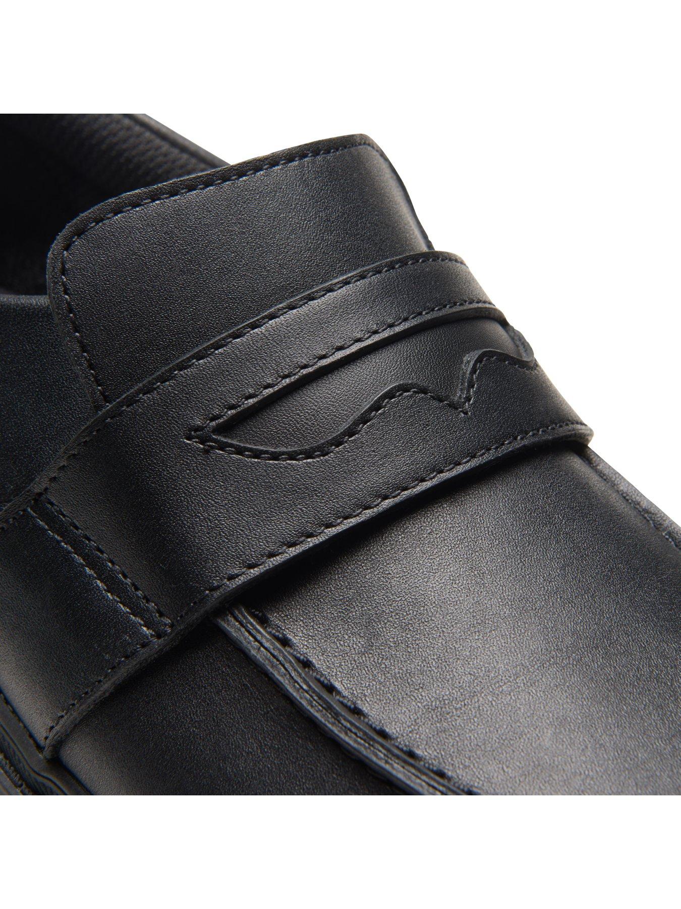 Image 7 of 7 of Clarks Lorcam Craft Youth Shoe - Black
