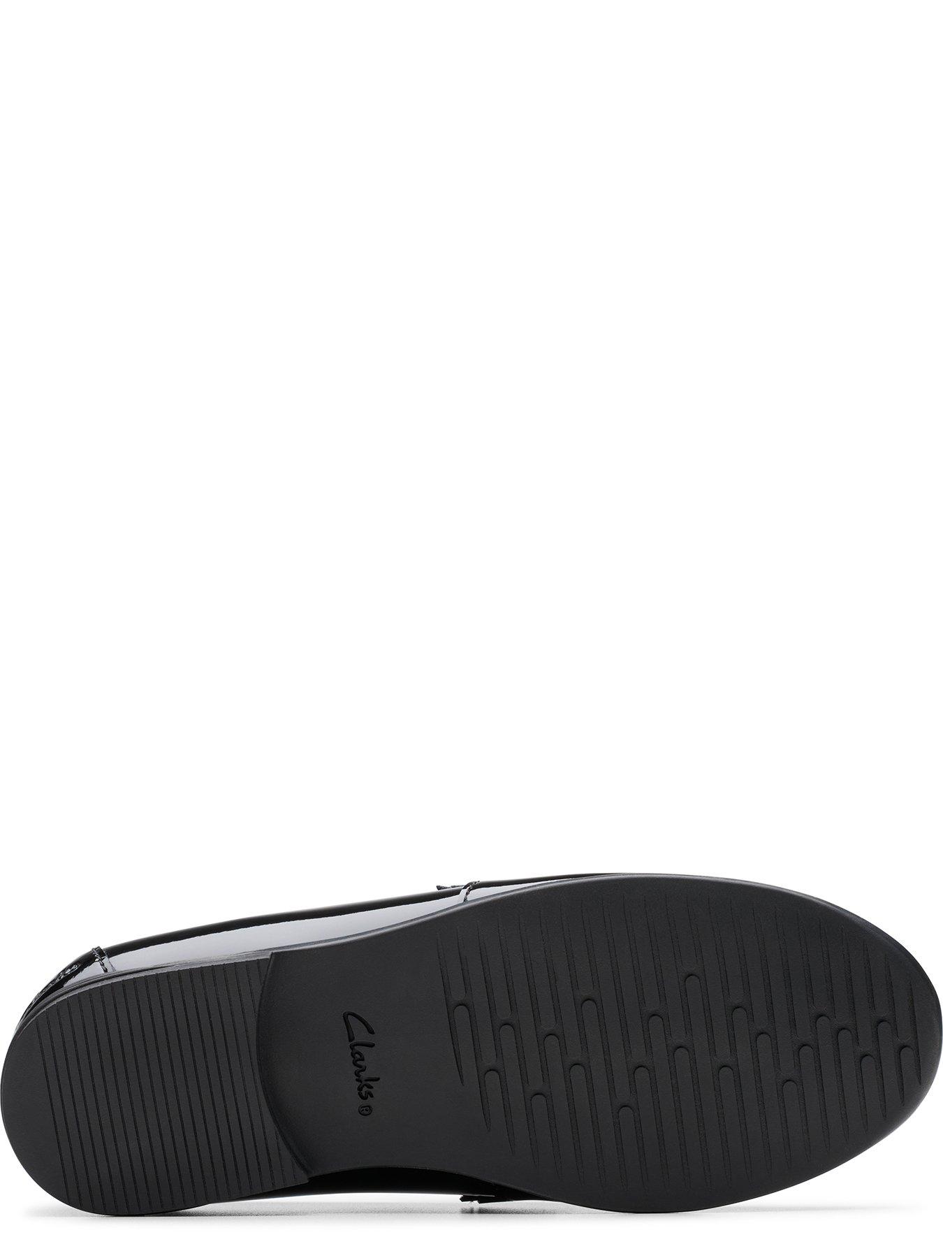 Image 5 of 7 of Clarks Finja&nbsp;Bright School Shoe - Black