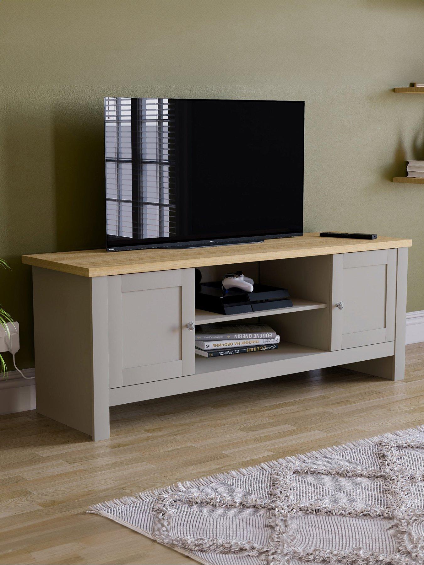 Image 1 of 7 of Vida Designs Arlington 2 Door Tv Unit (fits Up To 60")