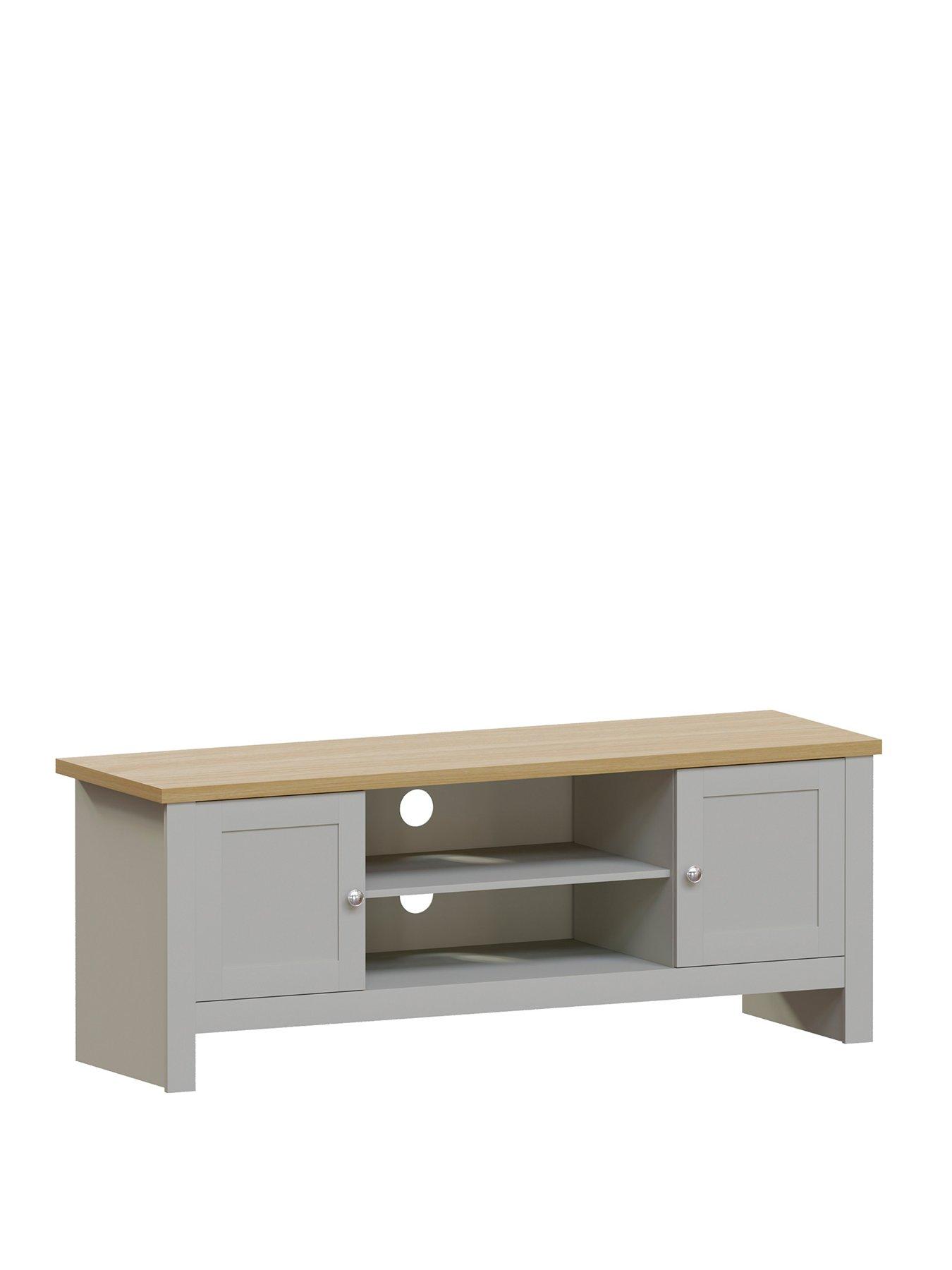 Image 2 of 7 of Vida Designs Arlington 2 Door Tv Unit (fits Up To 60")