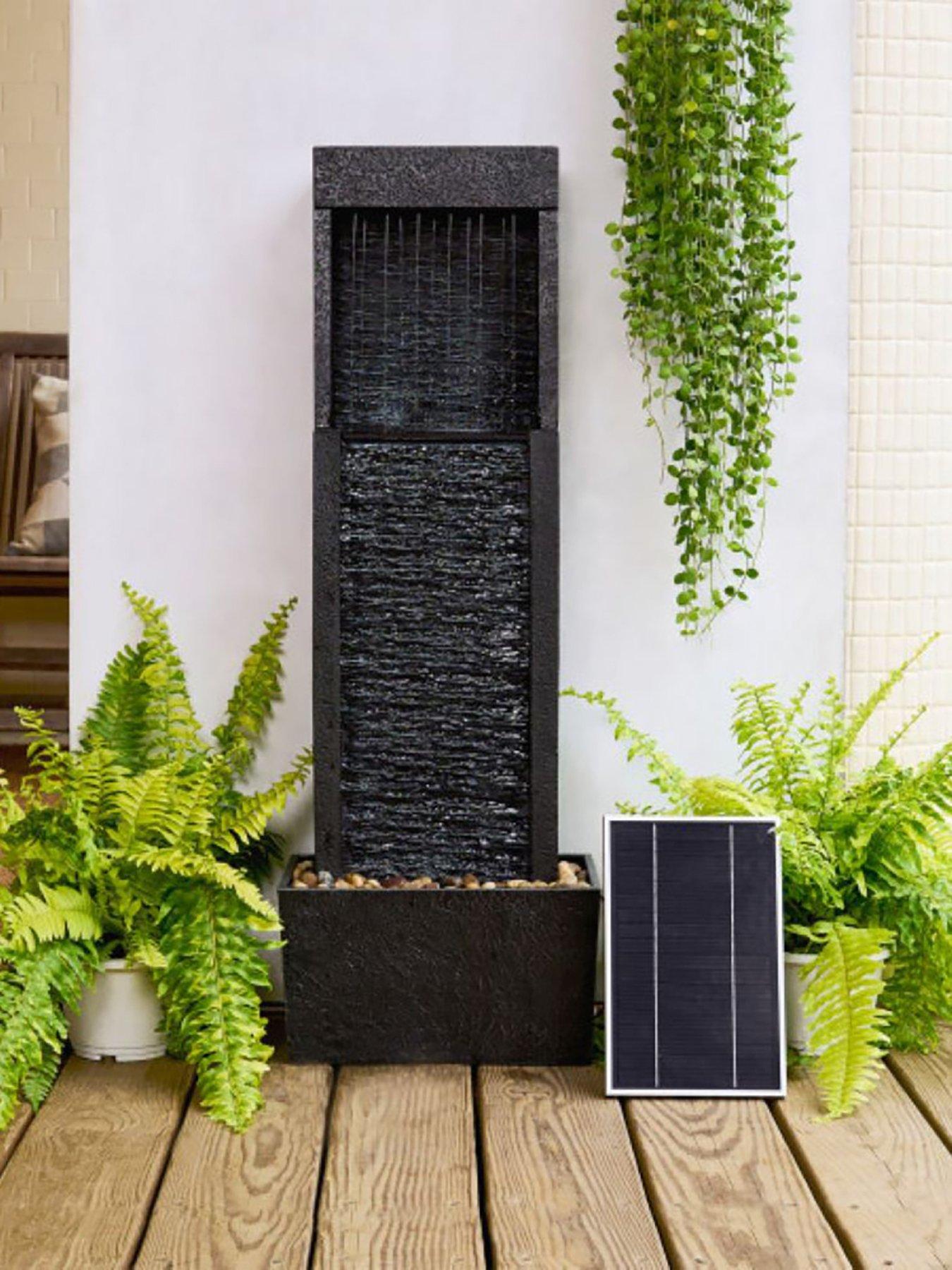 Image 1 of 7 of Teamson Home 38" Solar Water Fountain